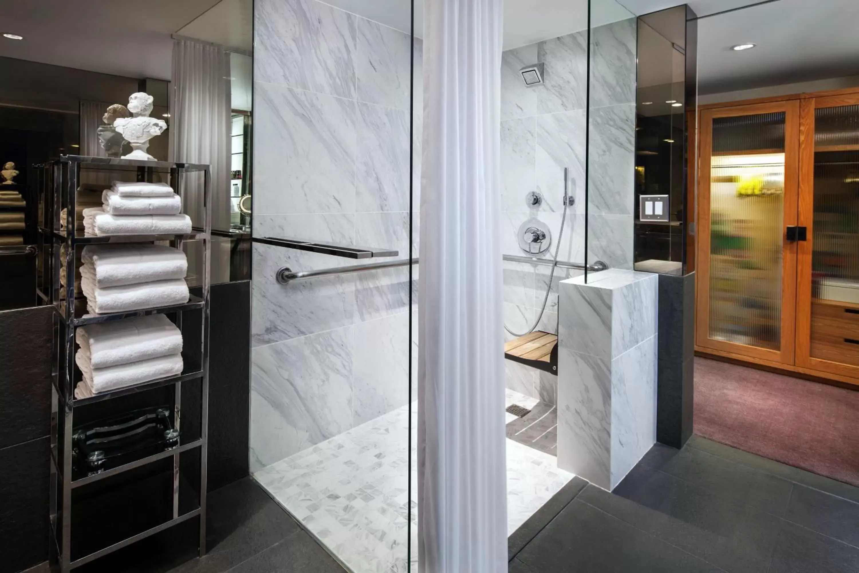 Bathroom in SLS Hotel, a Luxury Collection Hotel, Beverly Hills