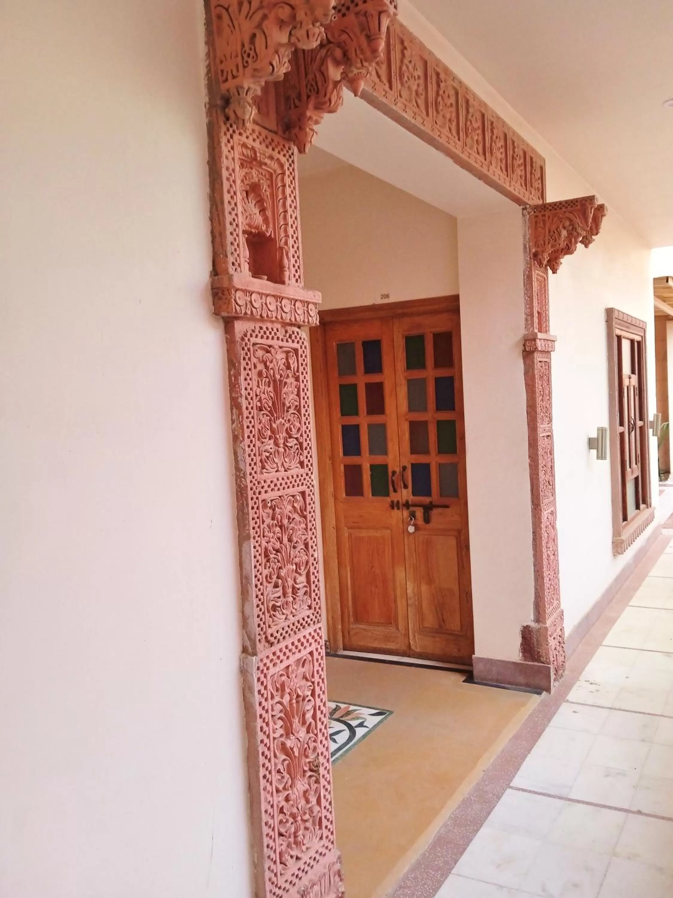 Balcony/Terrace in Rigmor haveli
