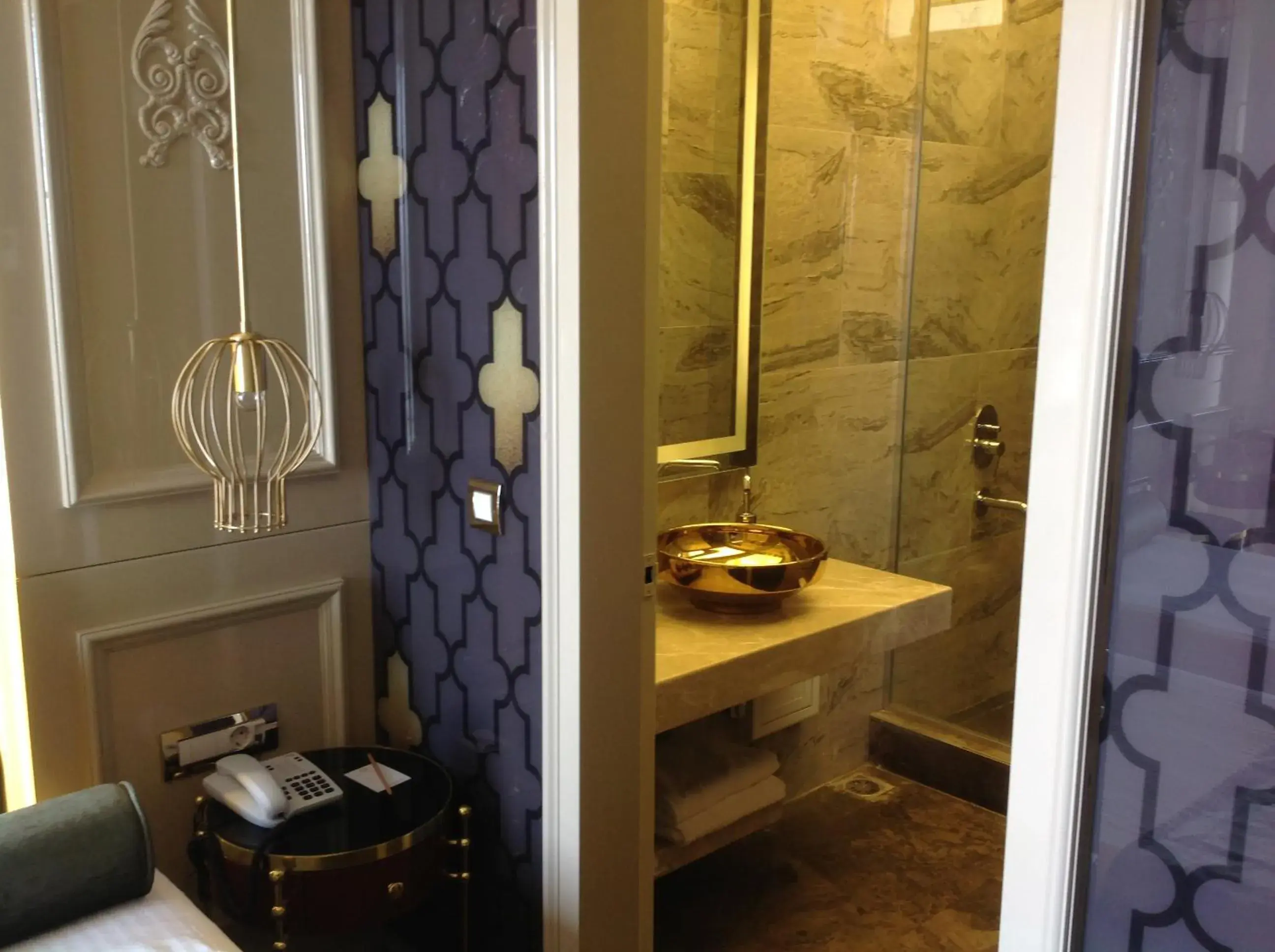 Bathroom in Taksim Star Hotel