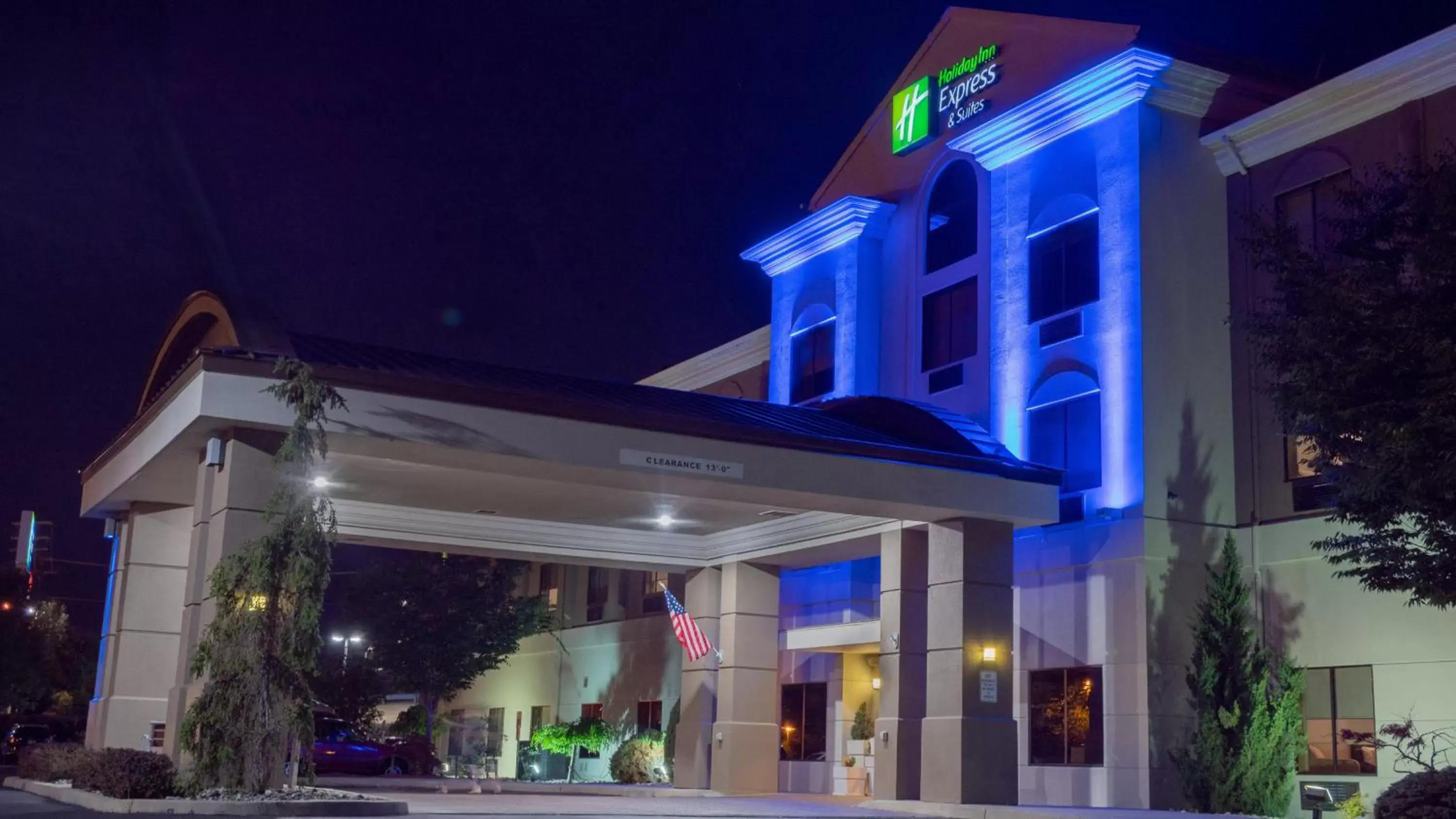 Property Building in Holiday Inn Express Hotel & Suites Newton Sparta, an IHG Hotel