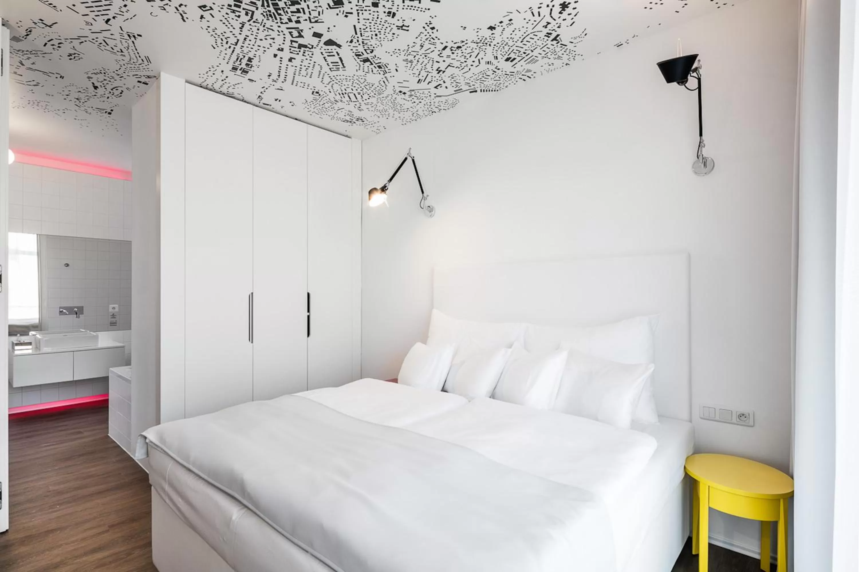 Bed in Pytloun Grand Hotel Imperial