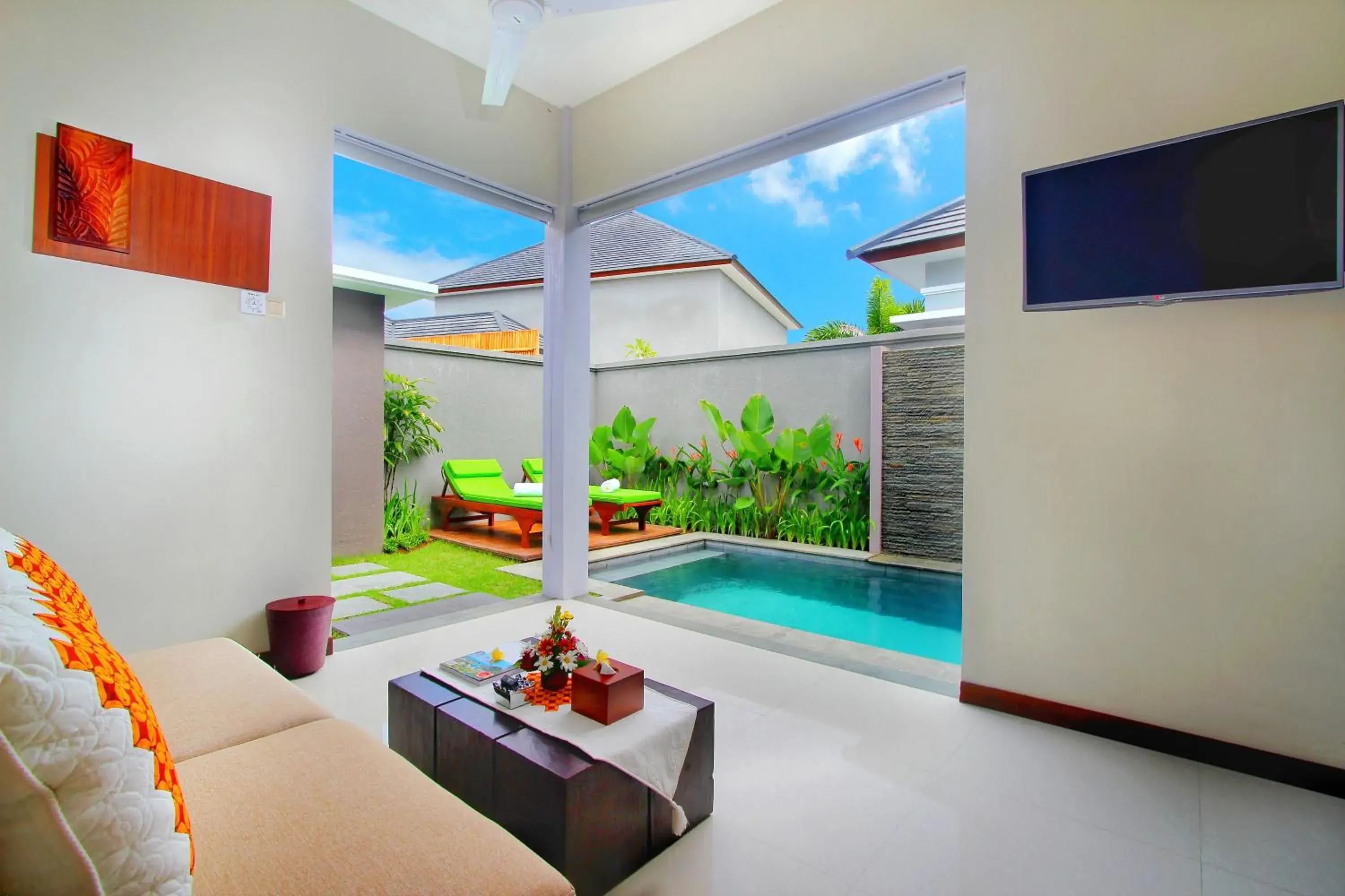 Pool view, Swimming Pool in Maharaja Villas Bali - CHSE Certified