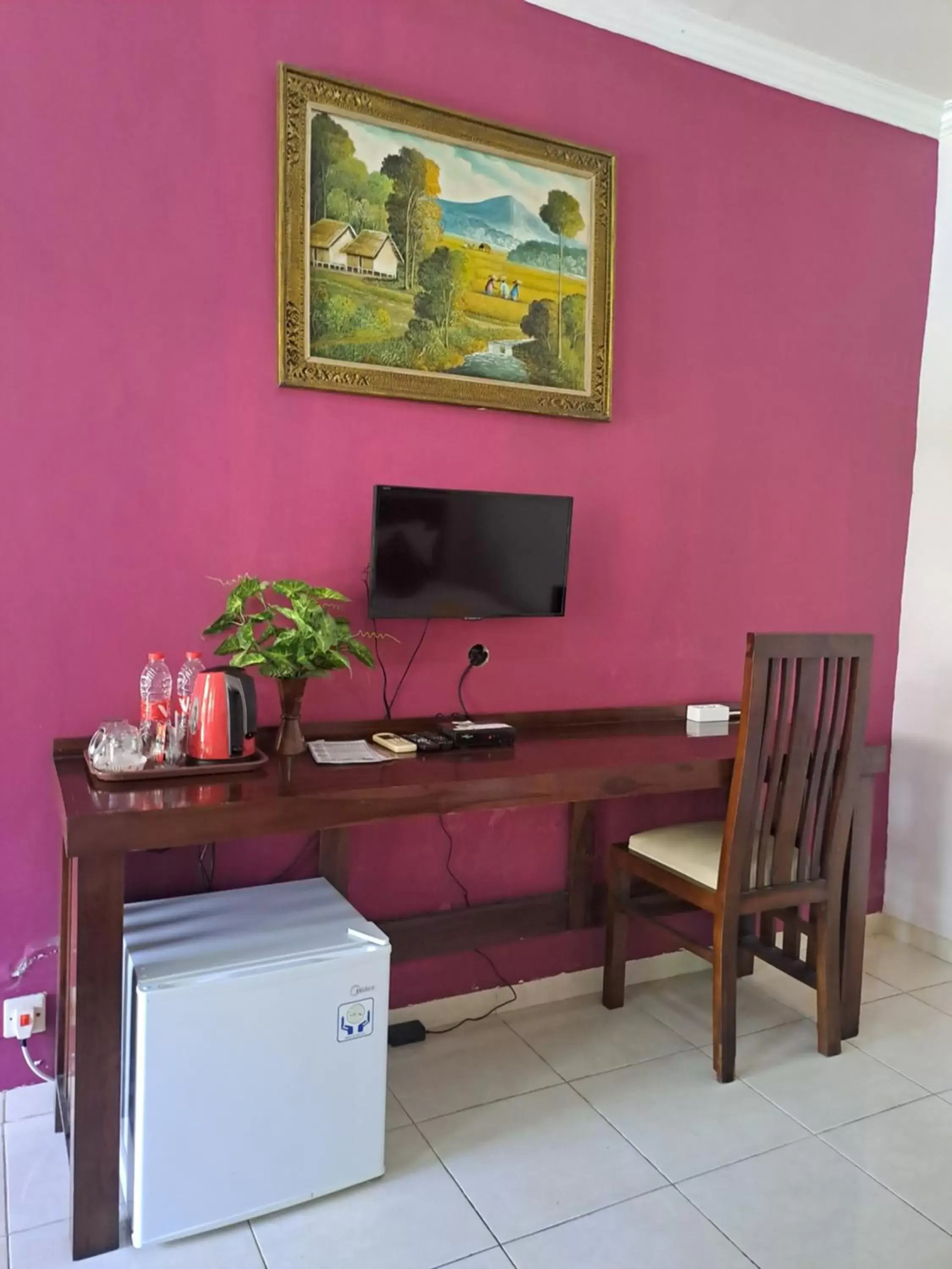 TV and multimedia, TV/Entertainment Center in Lovina Beach Hotel