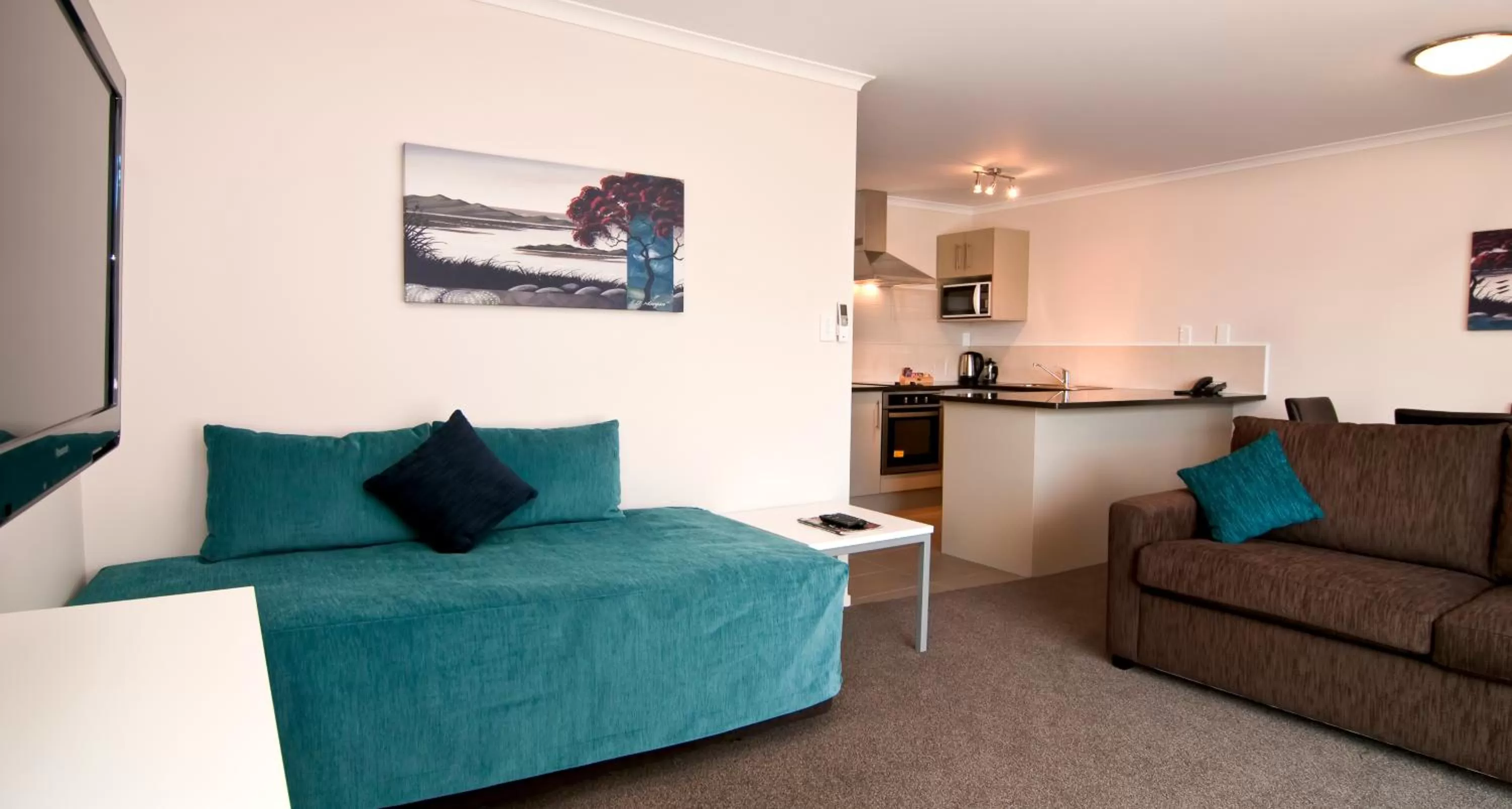 Patio in Breakwater Motel