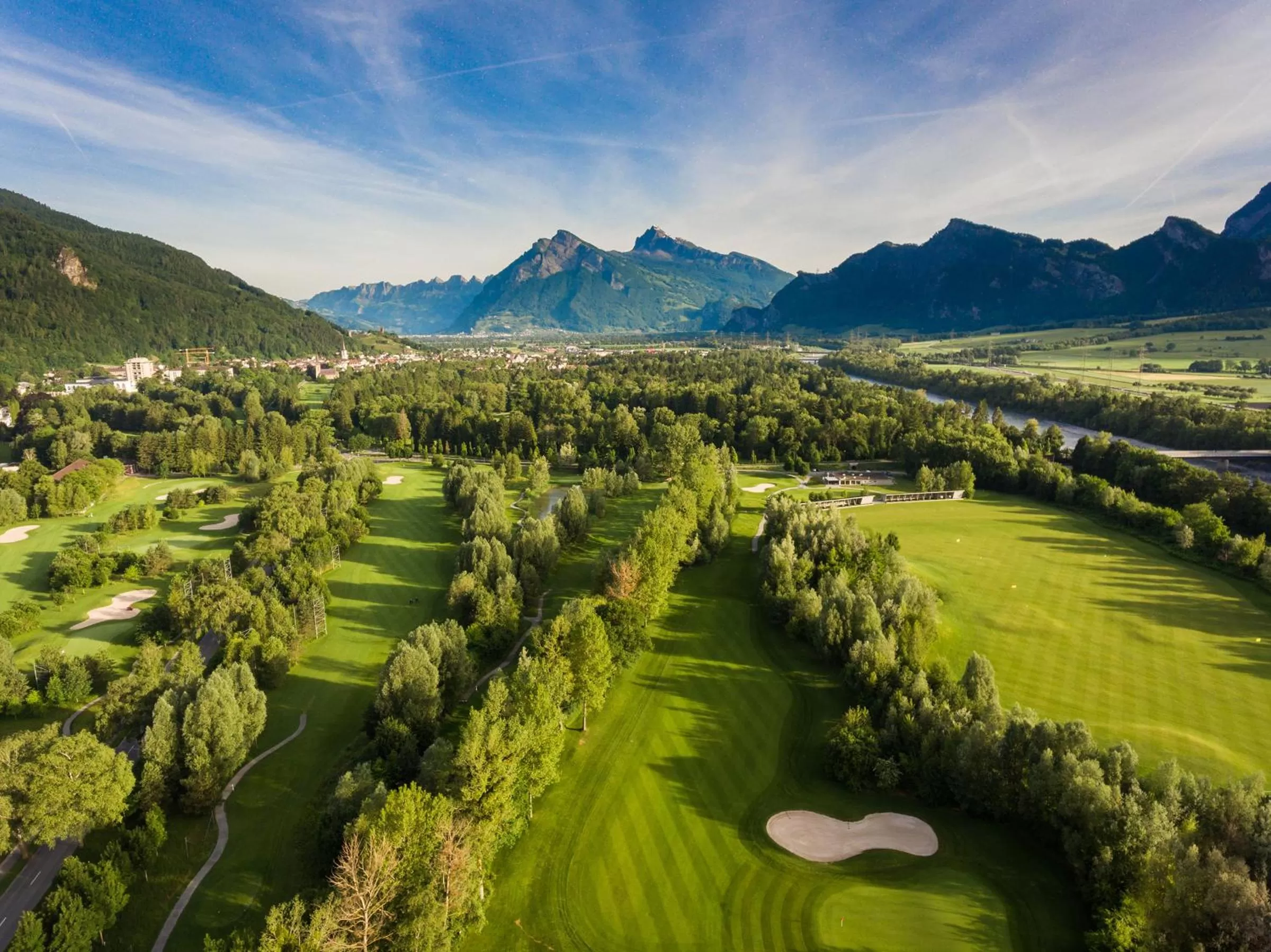Golfcourse in Grand Resort Bad Ragaz