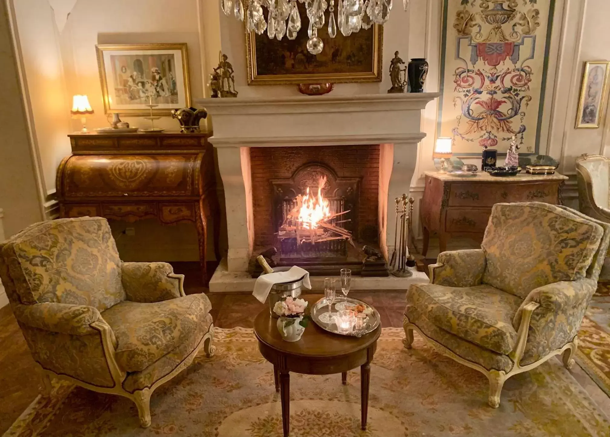 Seating Area in Château Ratou