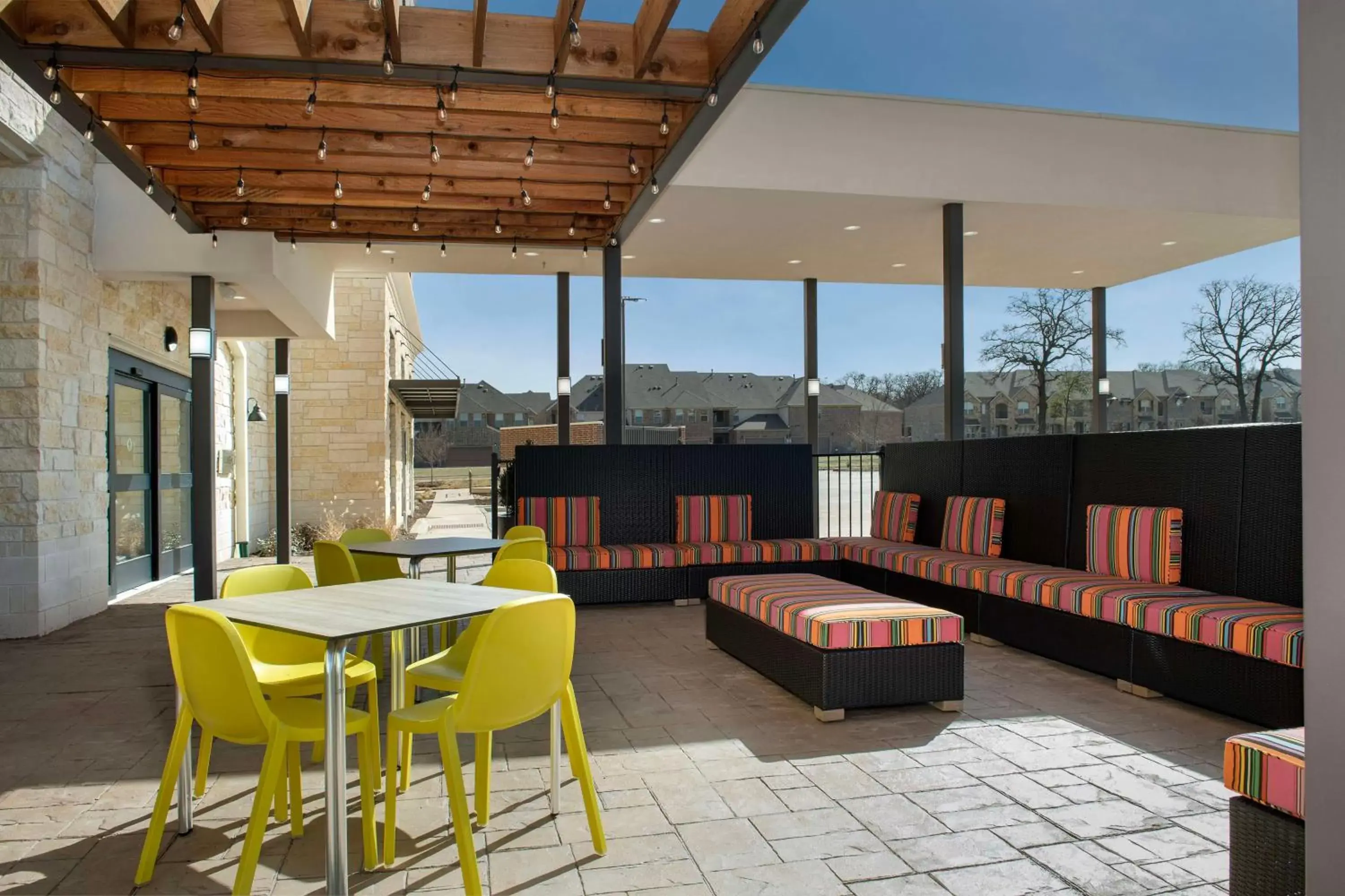 Patio in Home2 Suites By Hilton Flower Mound Dallas