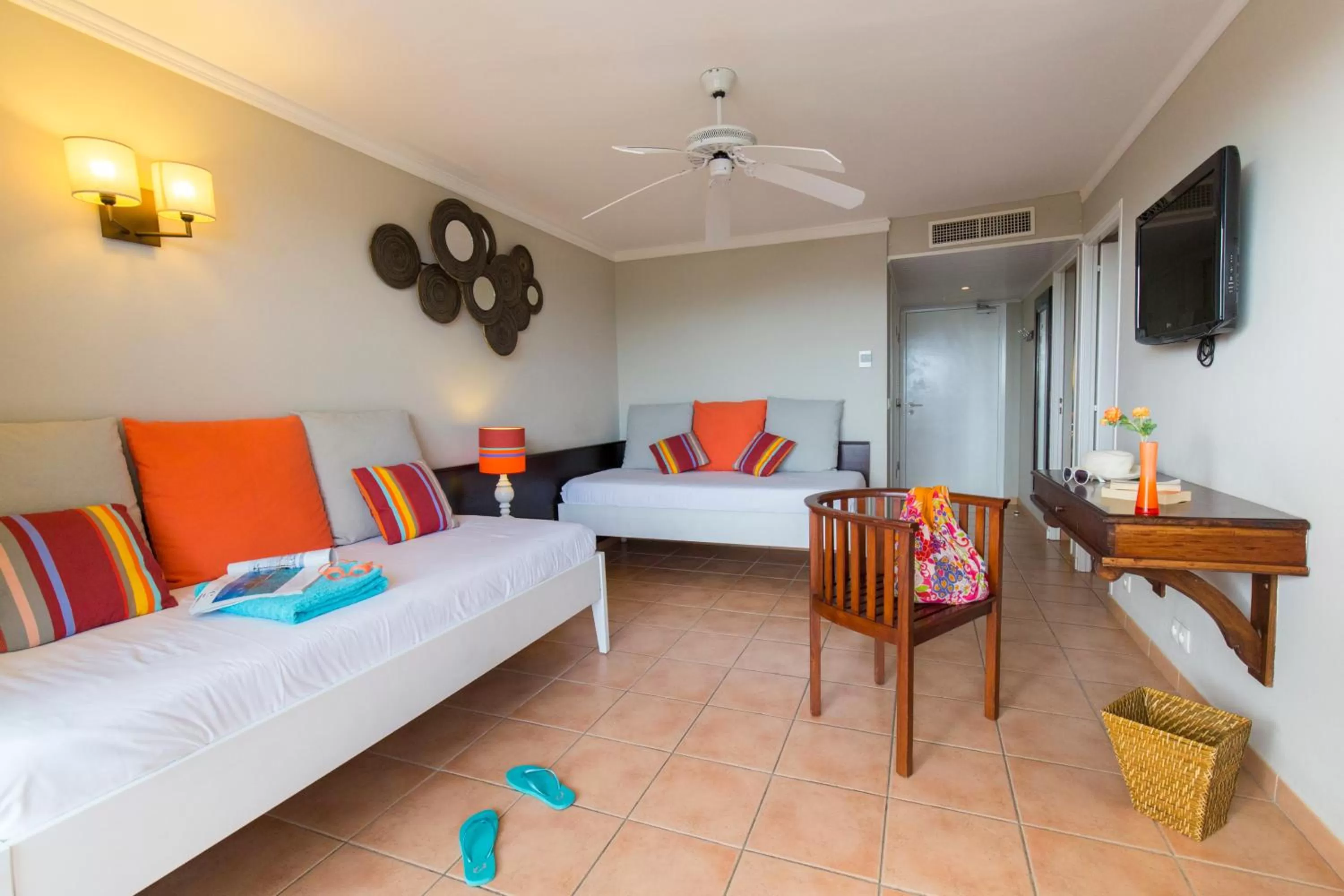 Two-Bedroom Apartment (6 People) -  Sea View in Résidence Pierre & Vacances Premium Les Tamarins