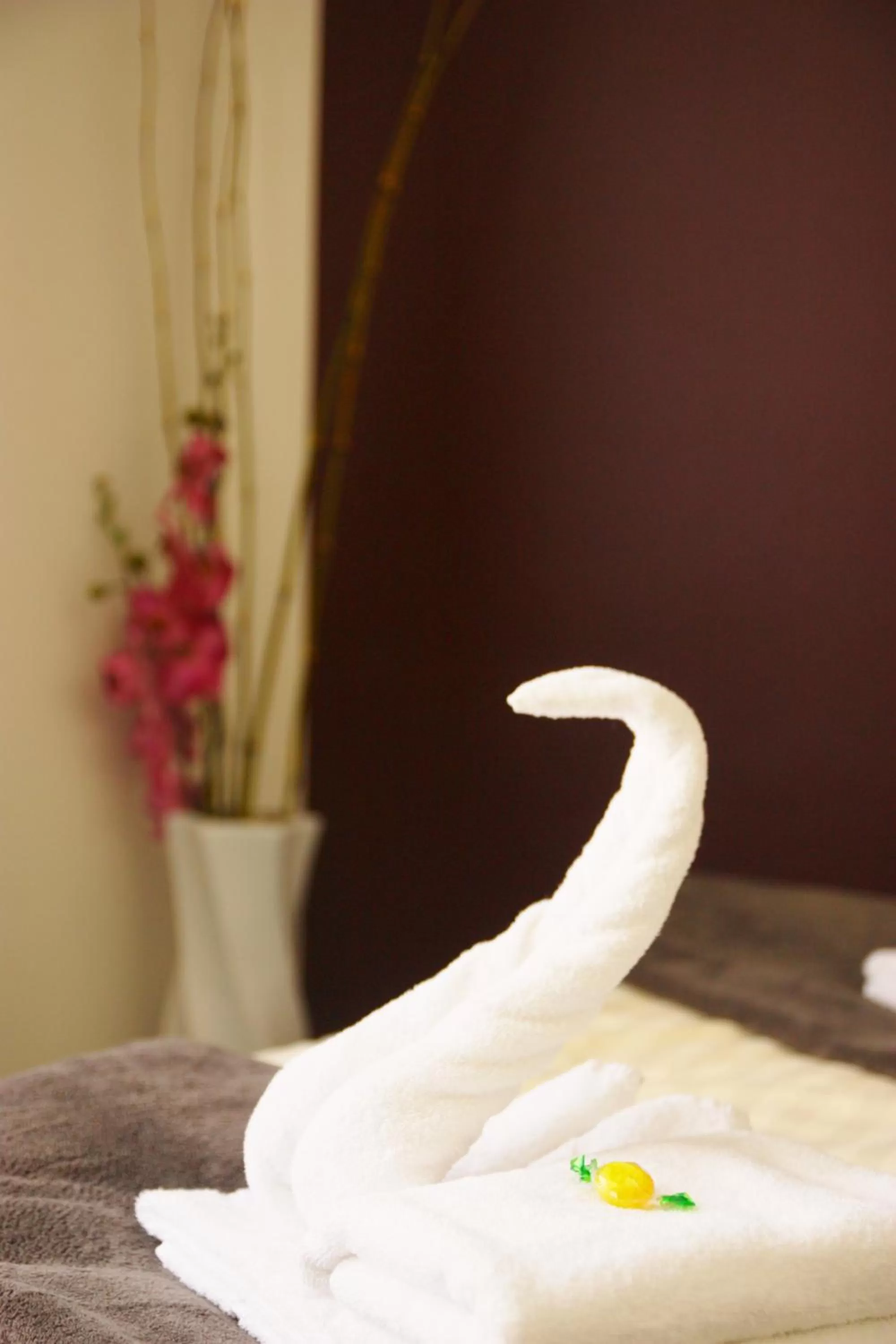 Decorative detail, Bed in Hotel am Schloss