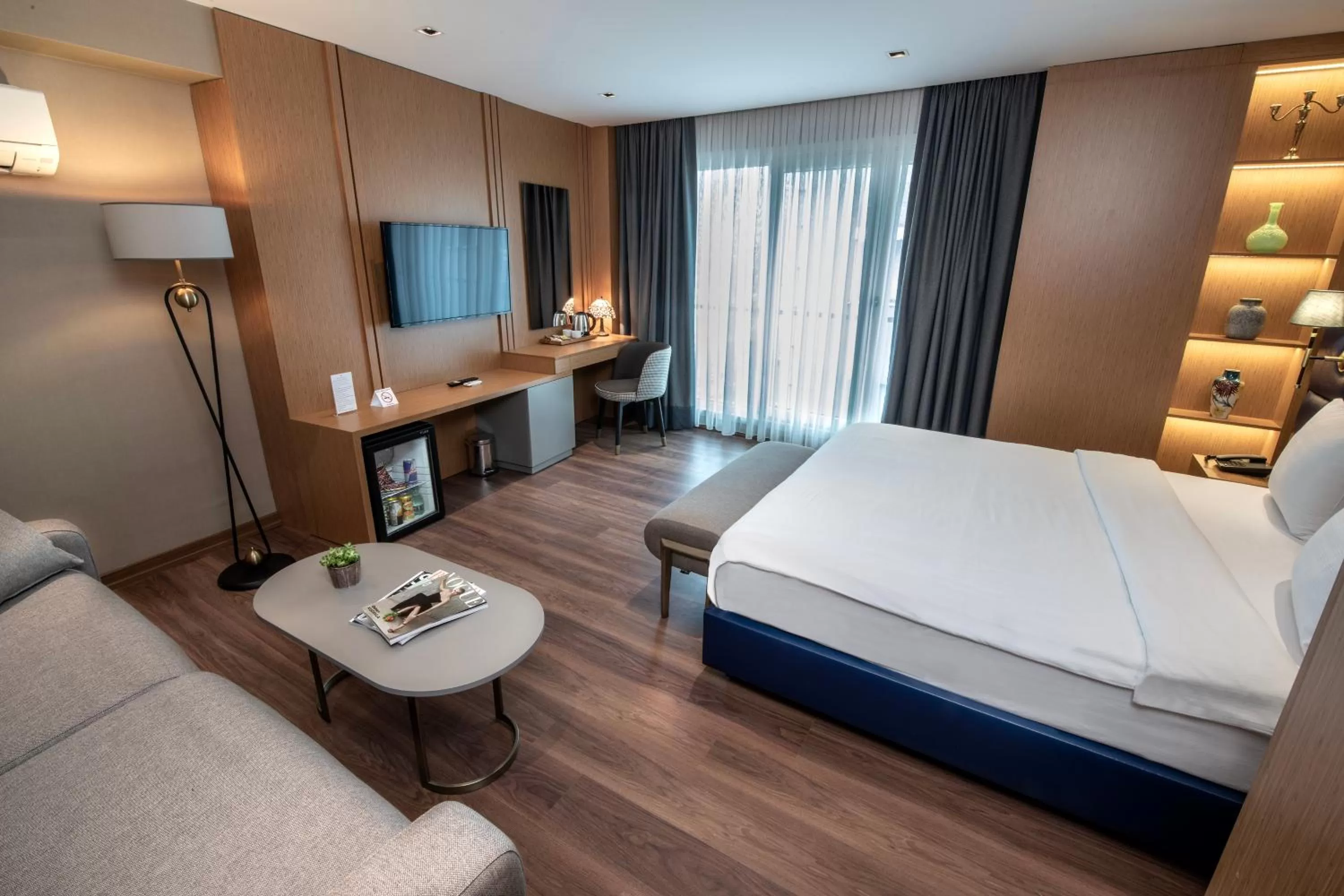 Bed in Hotel Bosfora