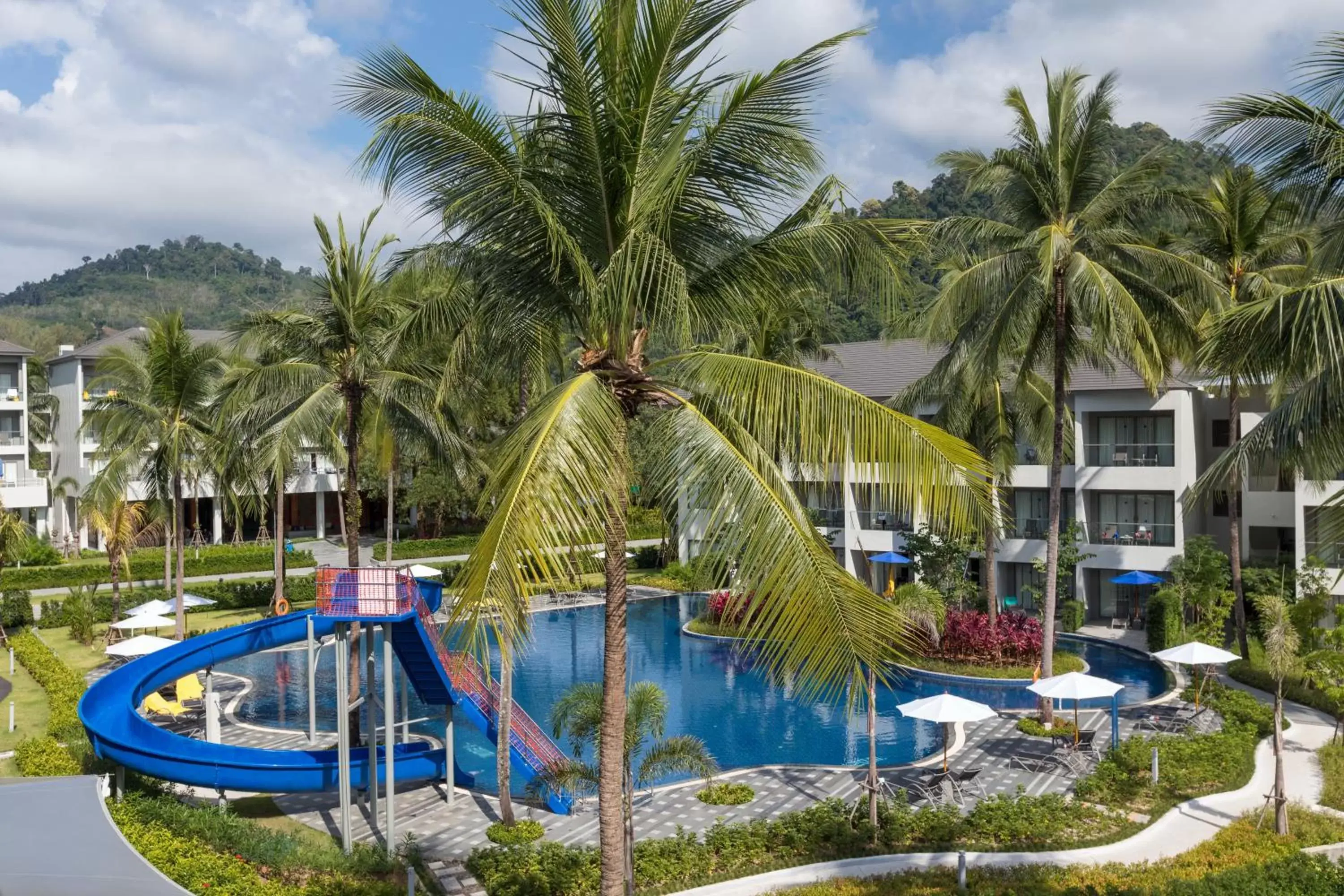 Swimming pool in X10 Khaolak Resort SHA Plus