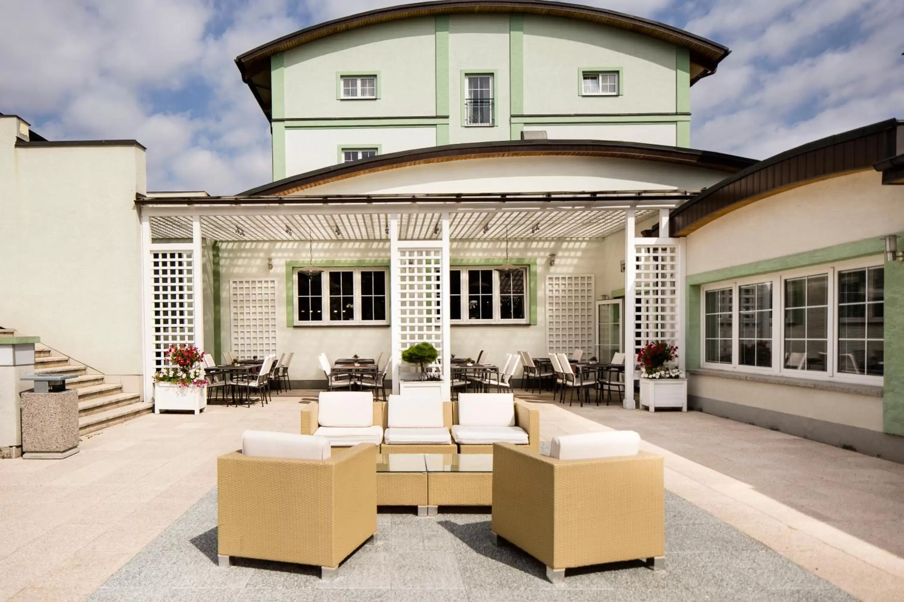 Seating area, Property Building in Parkhotel Plzen