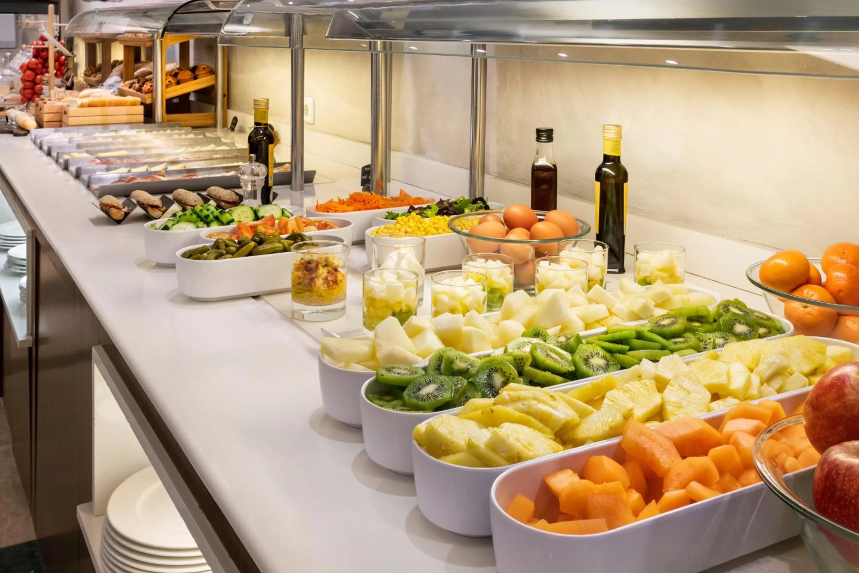 Buffet breakfast in Catalonia Goya