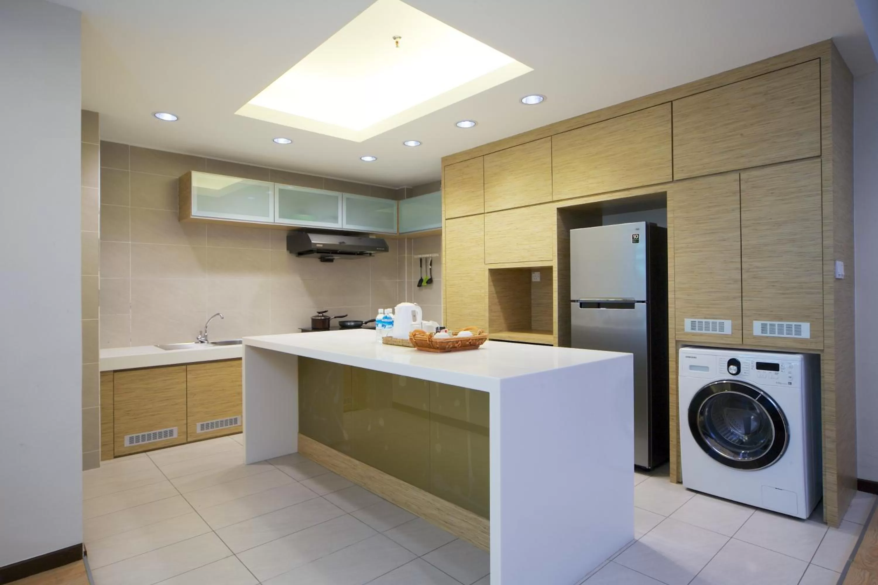 Kitchen or kitchenette in Kinabalu Daya Hotel