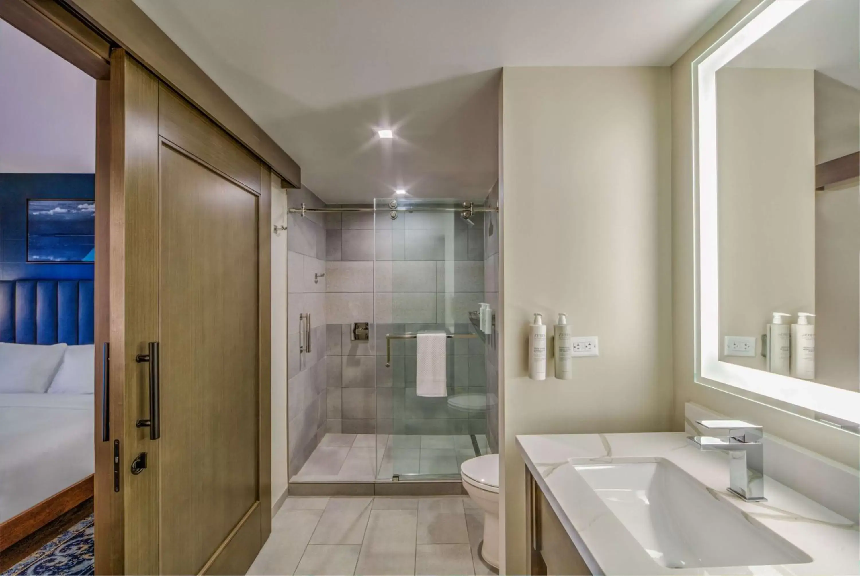 Bathroom in Embassy Suites By Hilton Virginia Beach Oceanfront Resort