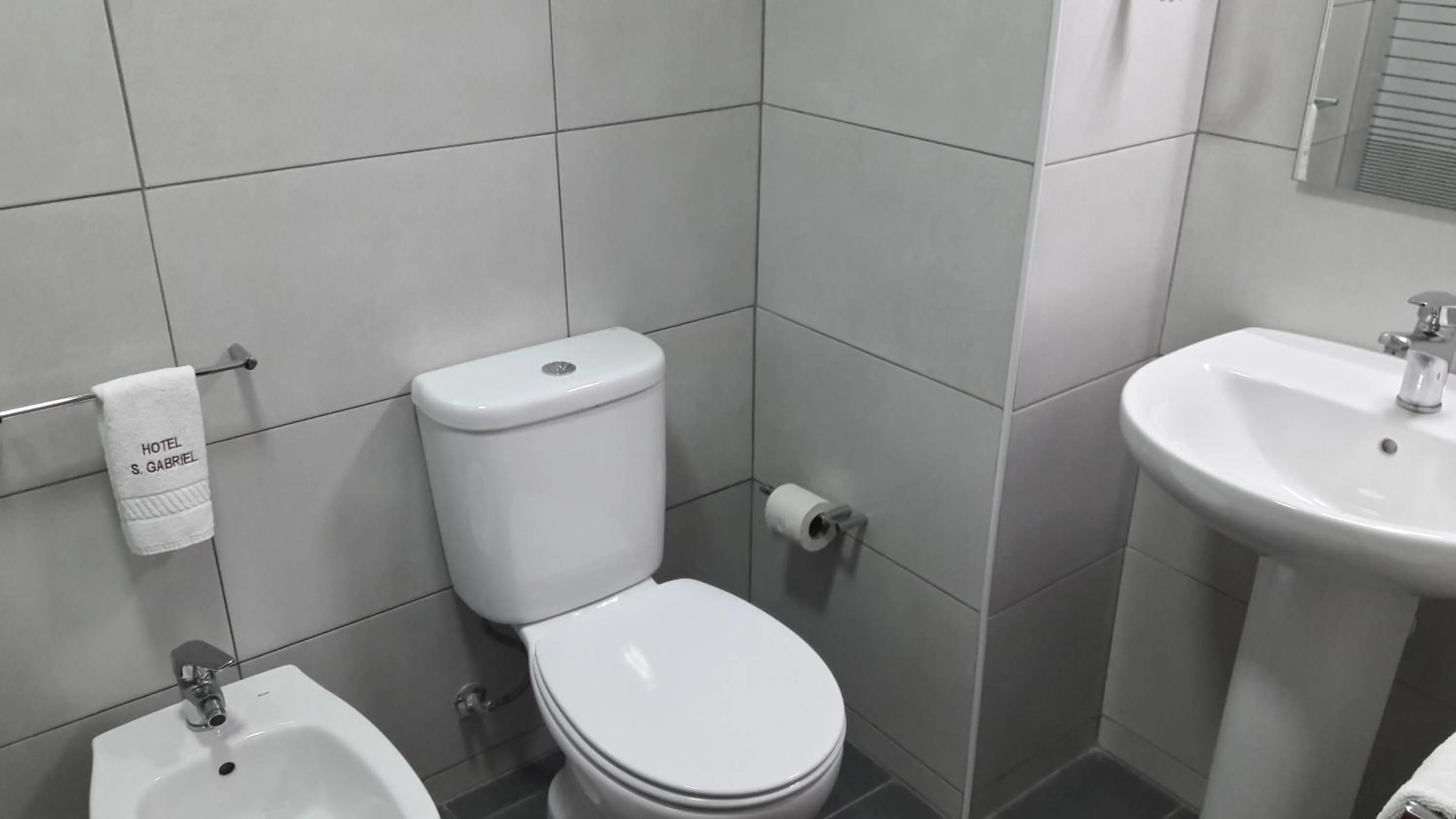 Bathroom in Hotel S. Gabriel