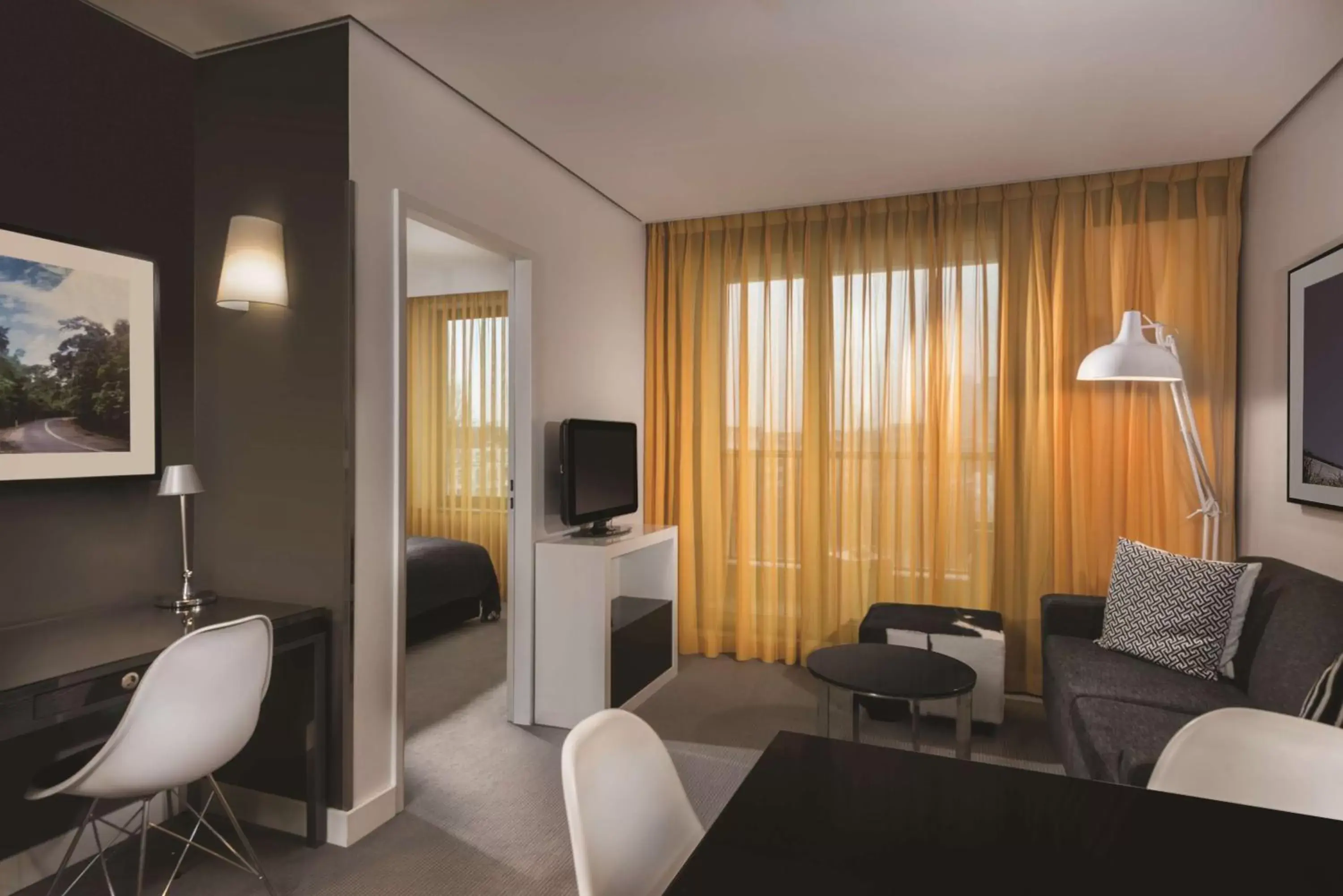 Bedroom, Seating Area in Adina Apartment Hotel Berlin Hackescher Markt
