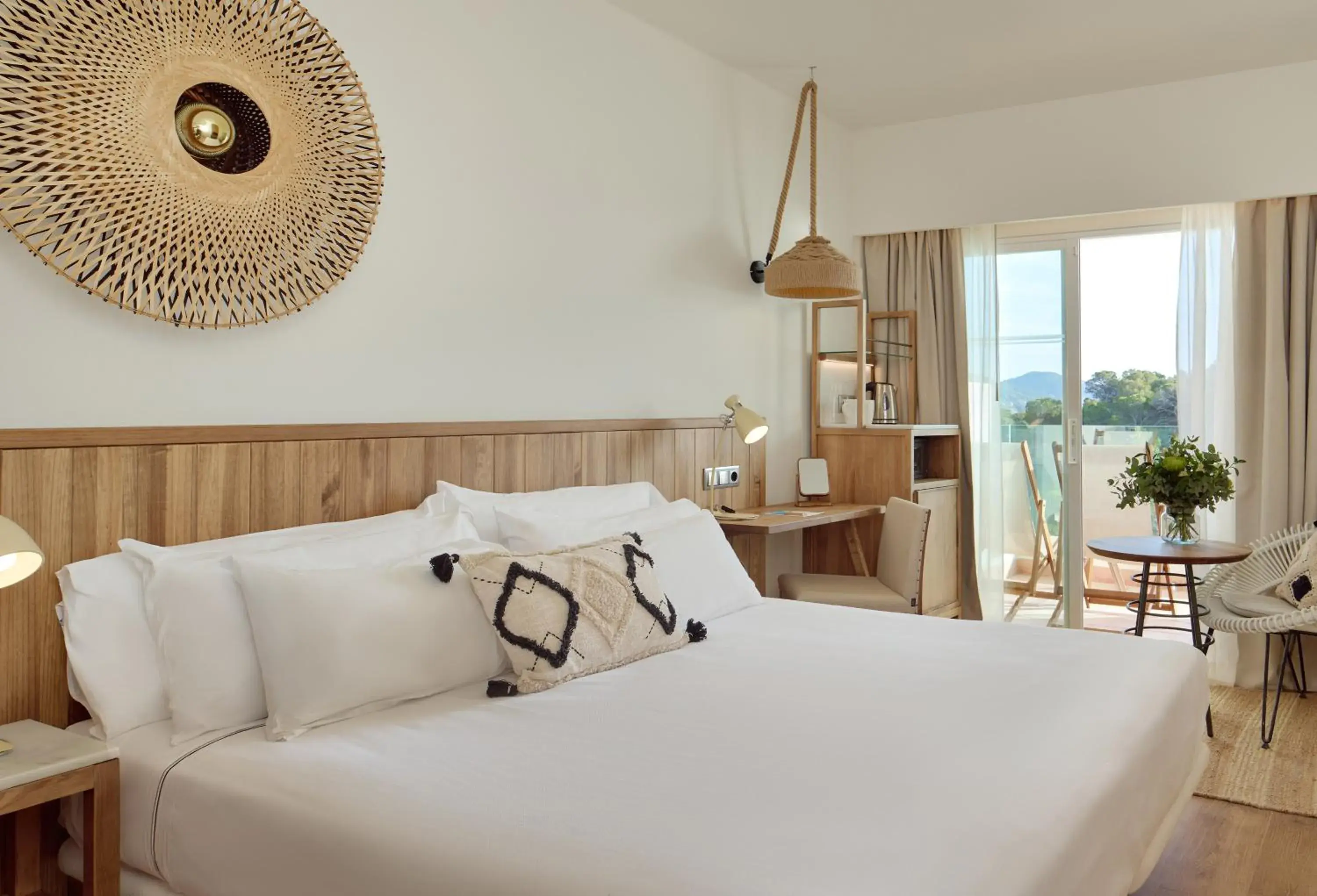 Bed in Sol Beach House Ibiza - Adults Only