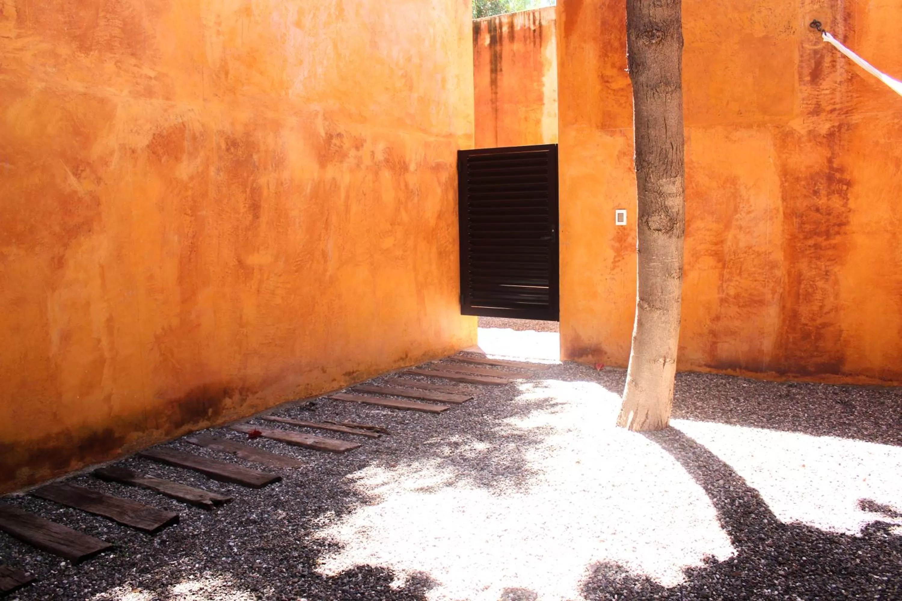 Patio in Hotel Cosijo - San Jeronimo Tlacochahuaya