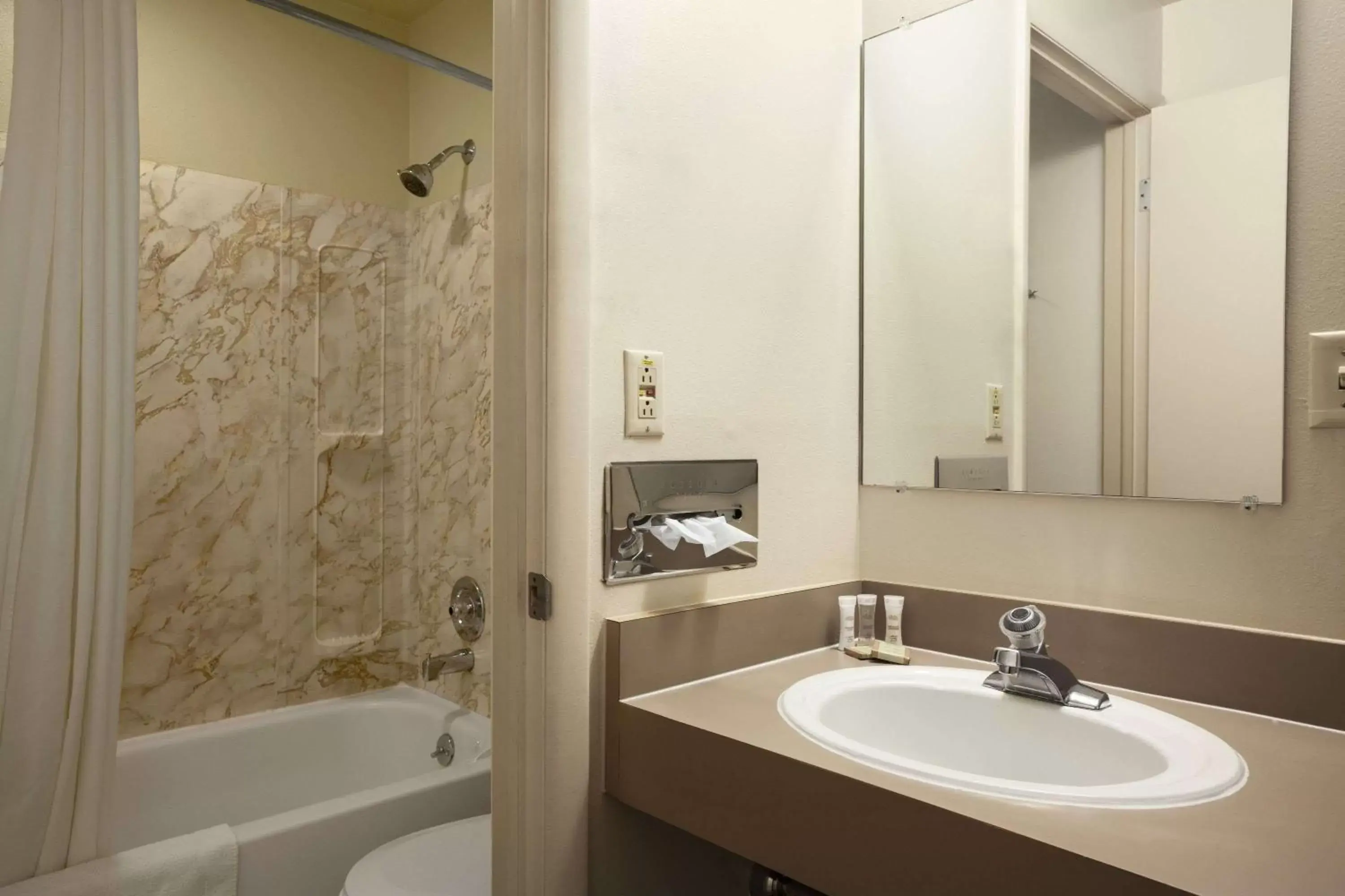 Bathroom in Super 8 by Wyndham Idaho Falls