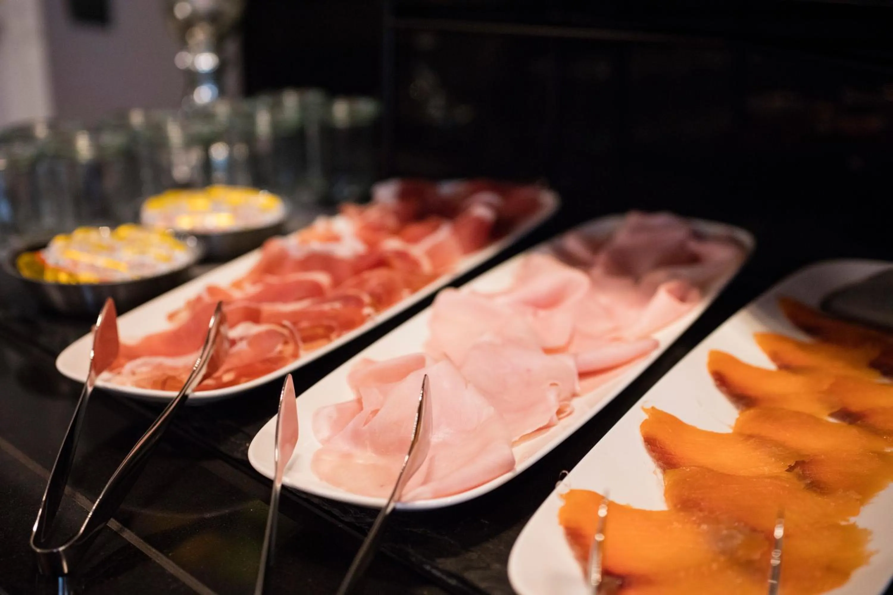 Buffet breakfast in The Frame Hotel