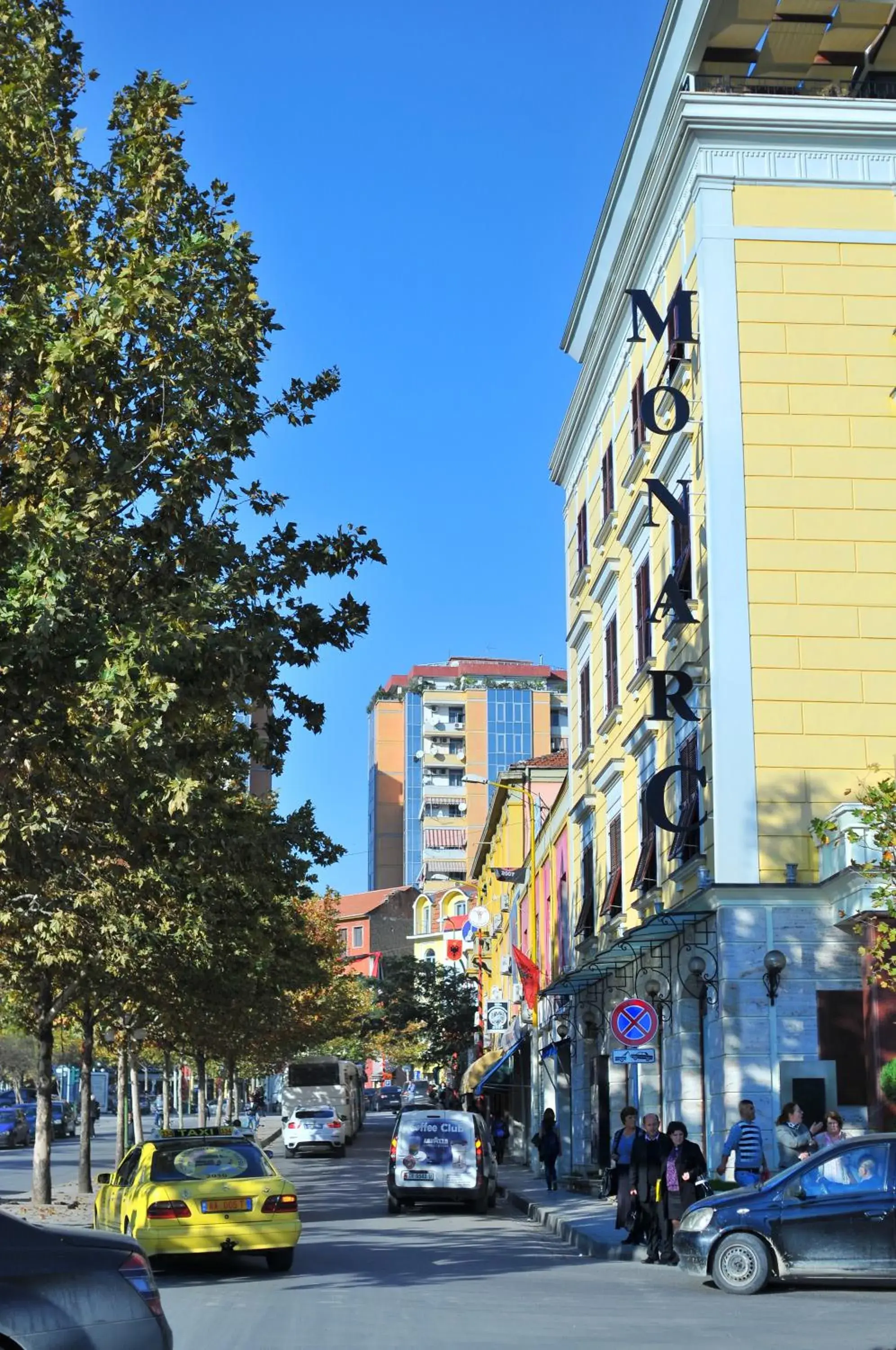 Facade/entrance in MonarC Hotel Facade/entrance in MonarC Hotel