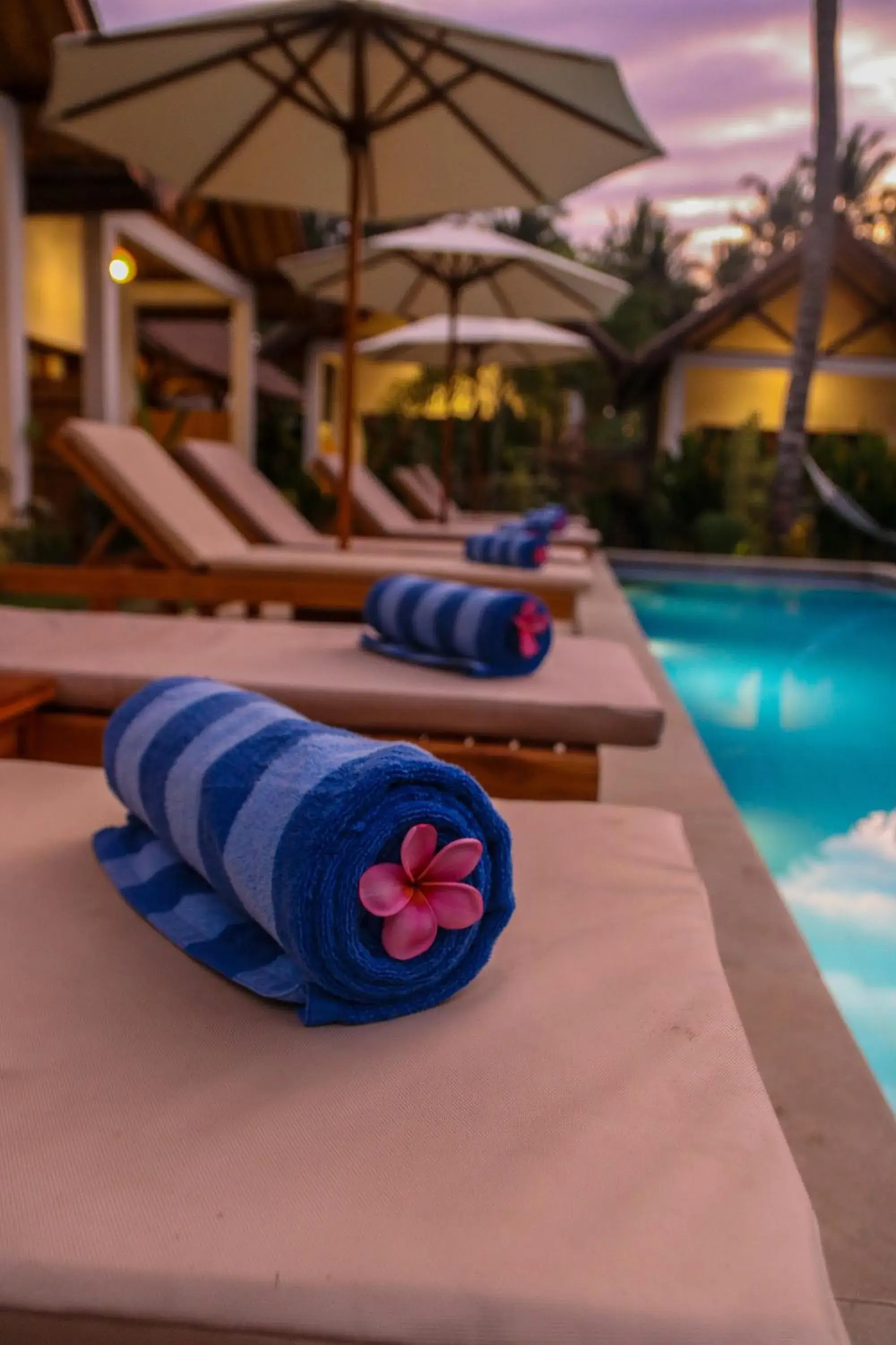 Swimming Pool in Cozy Cottages Lombok