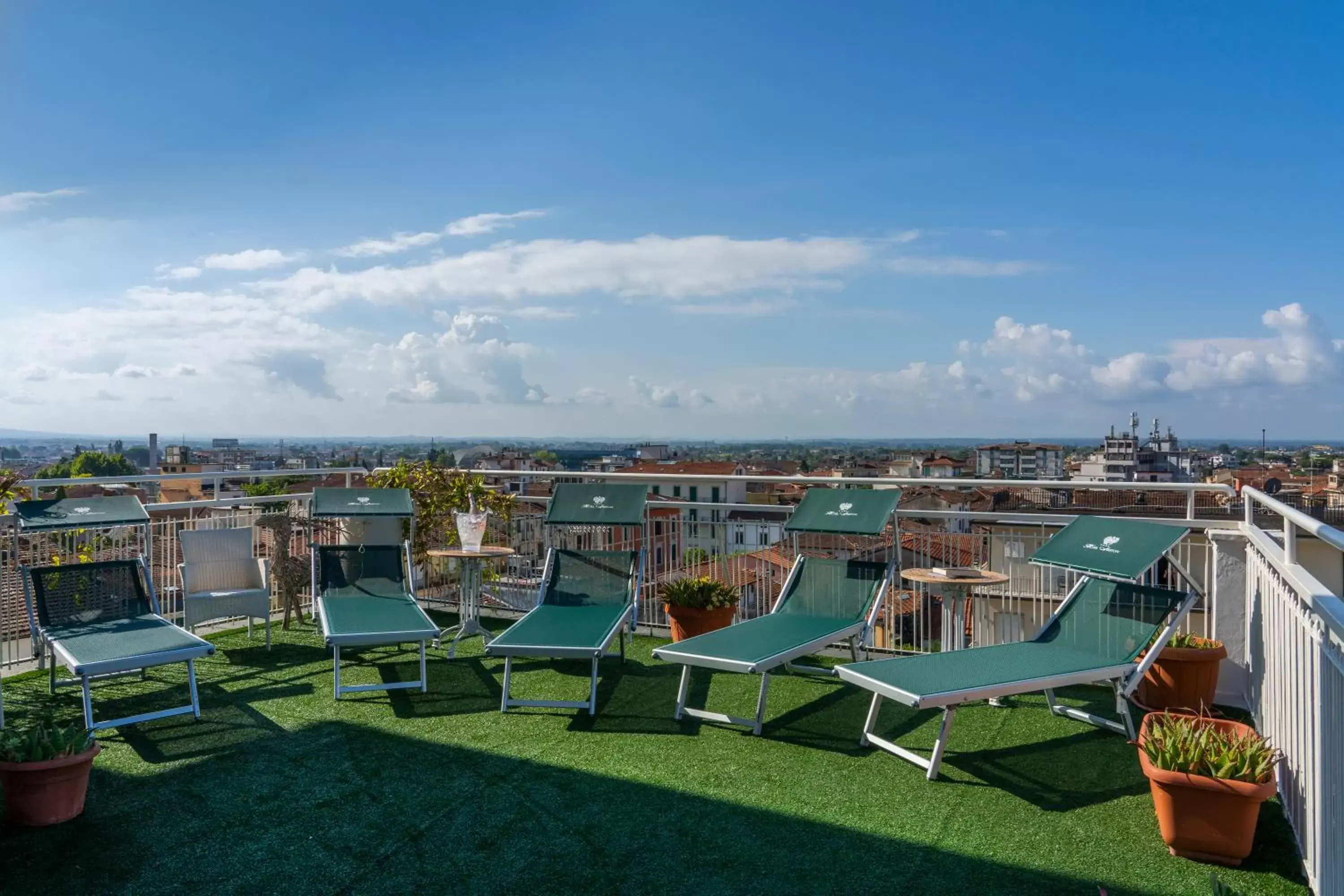 Balcony/Terrace in Hotel Ariston & Spa