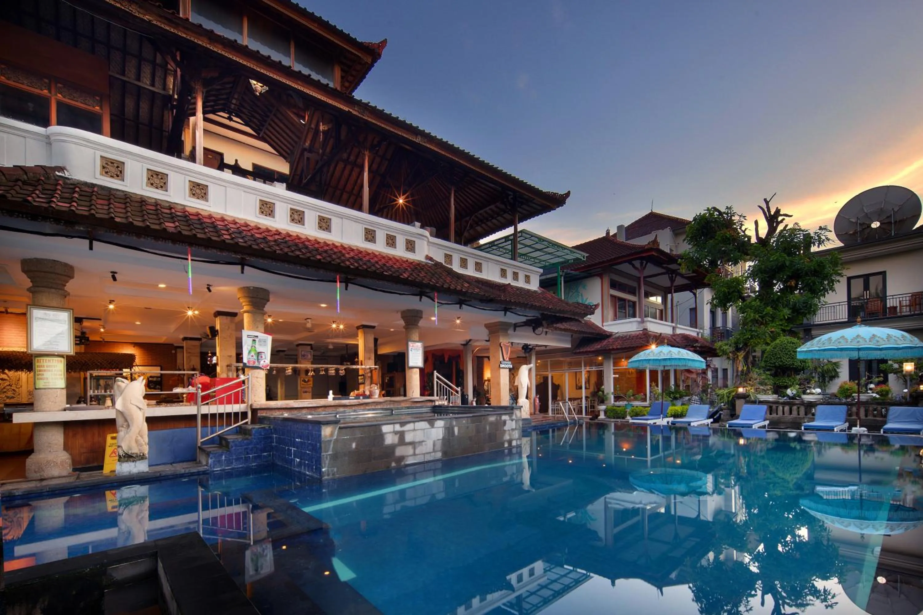 Swimming pool in Legian Village Hotel - CHSE Certified