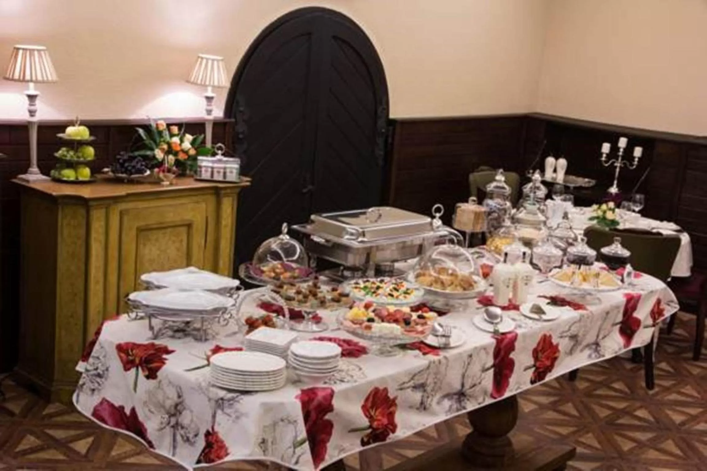 Buffet breakfast in Grand Boutique Hotel