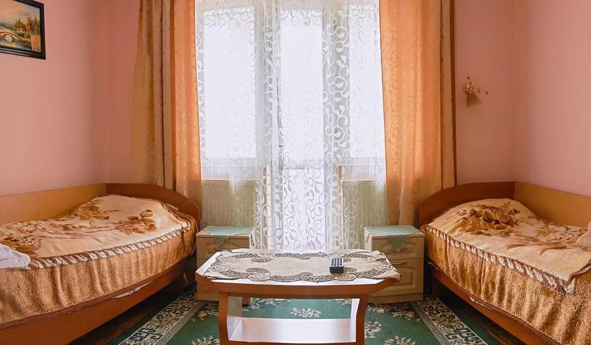 Bed in Villa Yaryna
