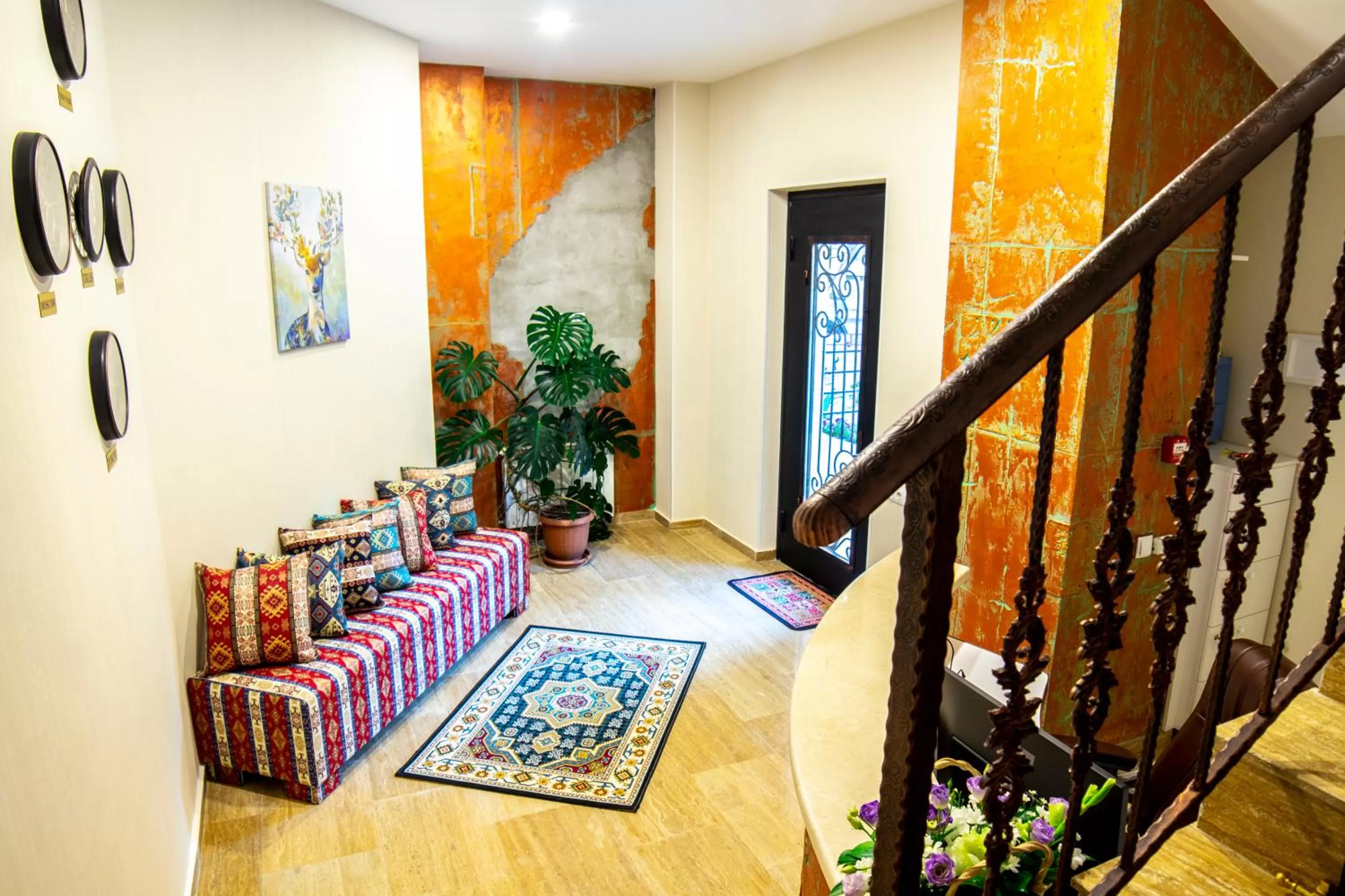 Lobby or reception in Irmisa Hotel Tbilisi