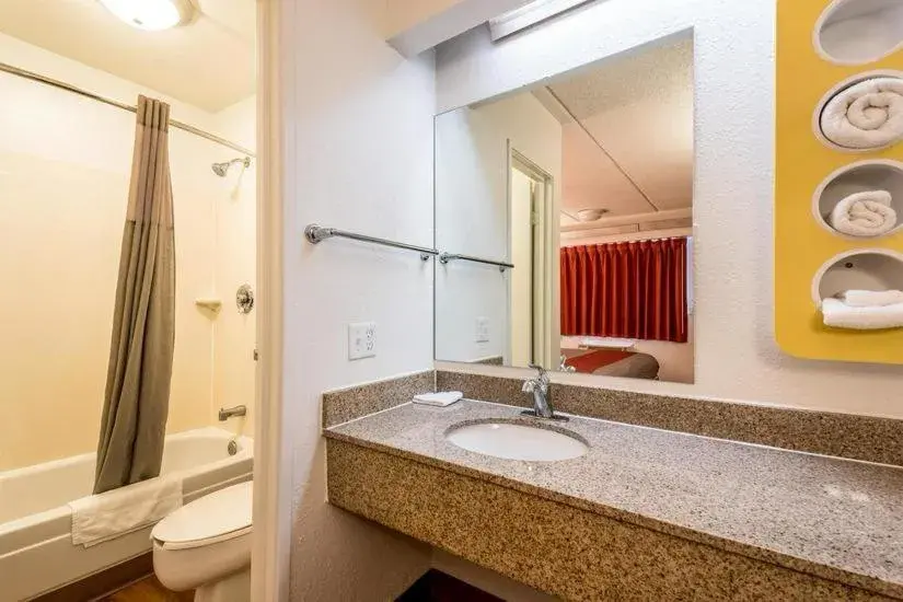 Bathroom in Motel 6-Birmingham, AL