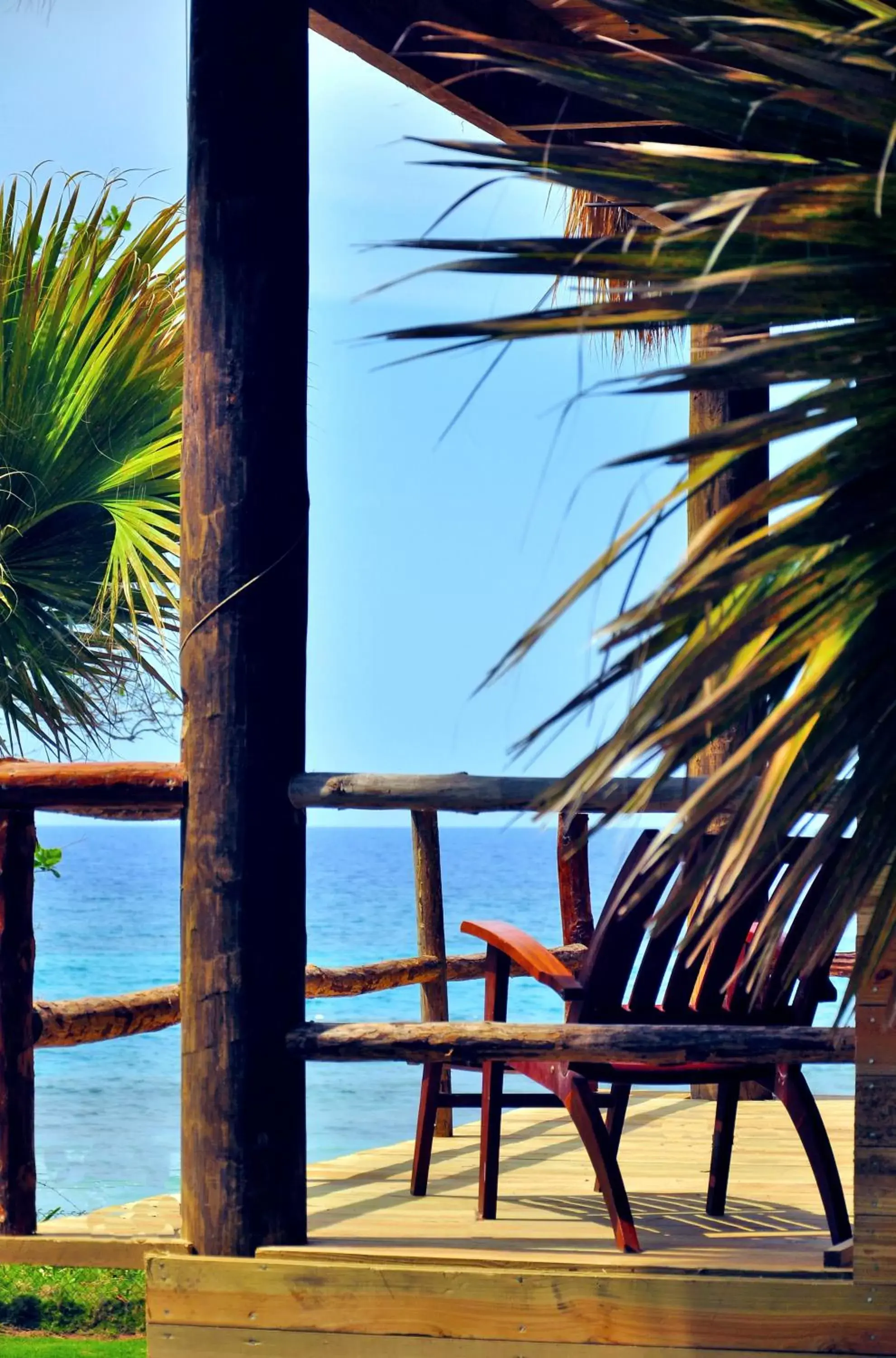 Balcony/Terrace in Cabarete Maravilla Eco Lodge Boutique Beach Surf & Kite