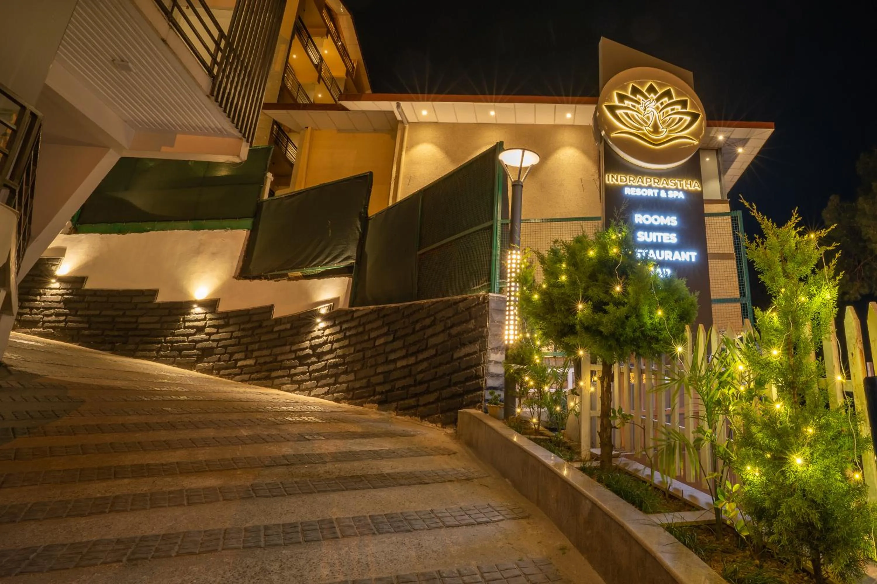 Property building in Indraprastha Spa Resort