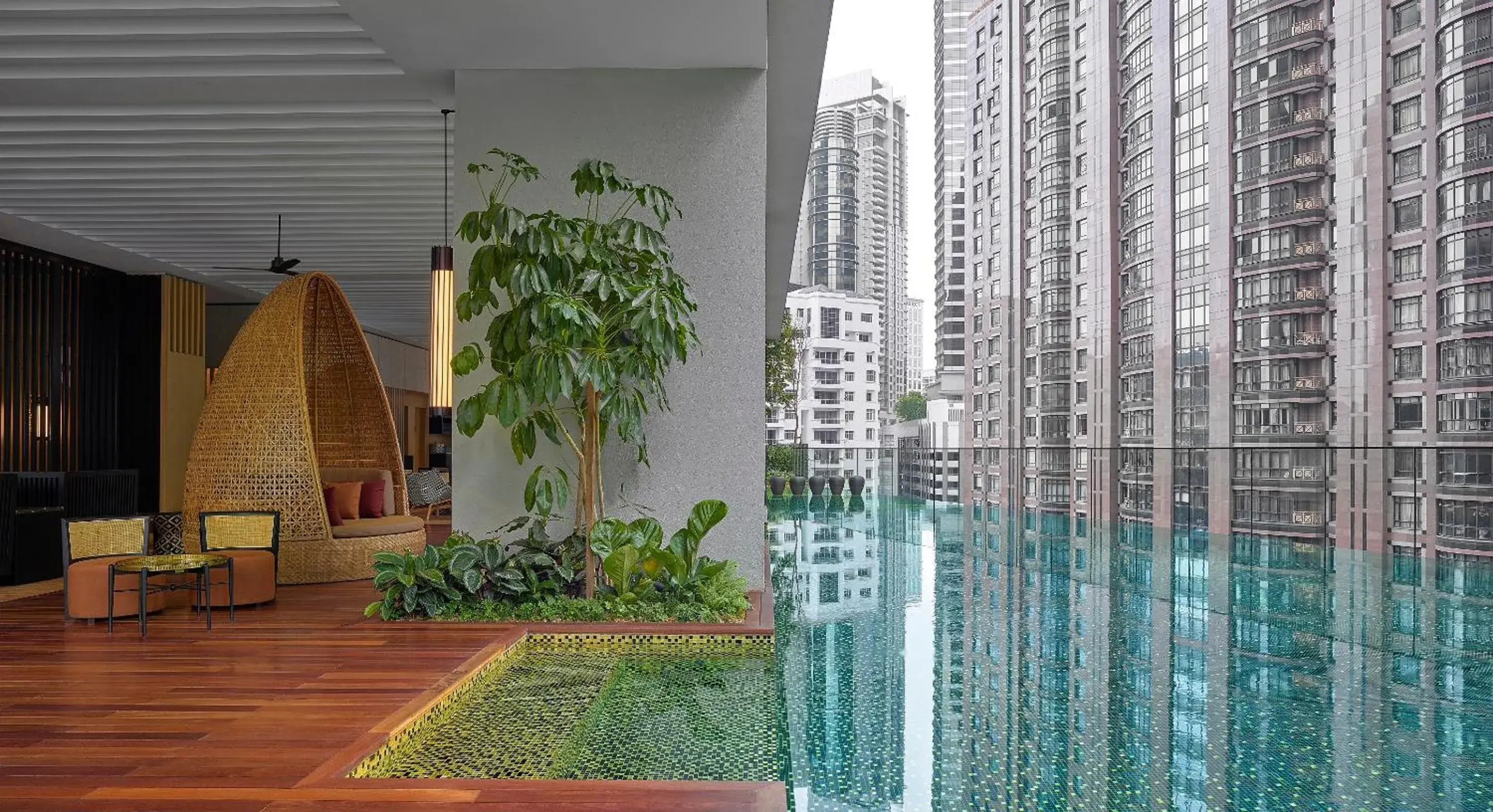 Swimming pool in The RuMa Hotel and Residences