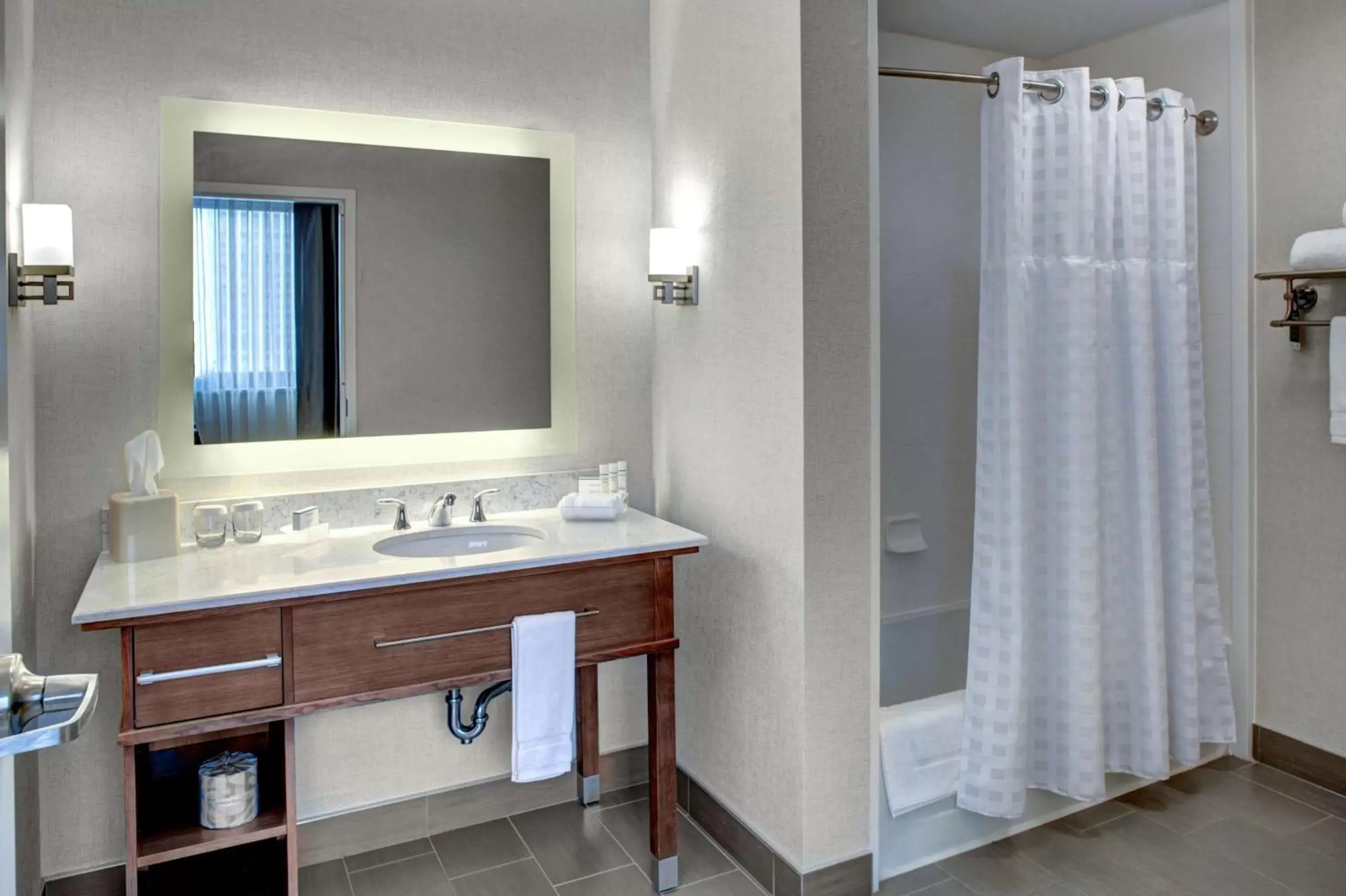 Bathroom in Homewood Suites by Hilton Richmond-Downtown