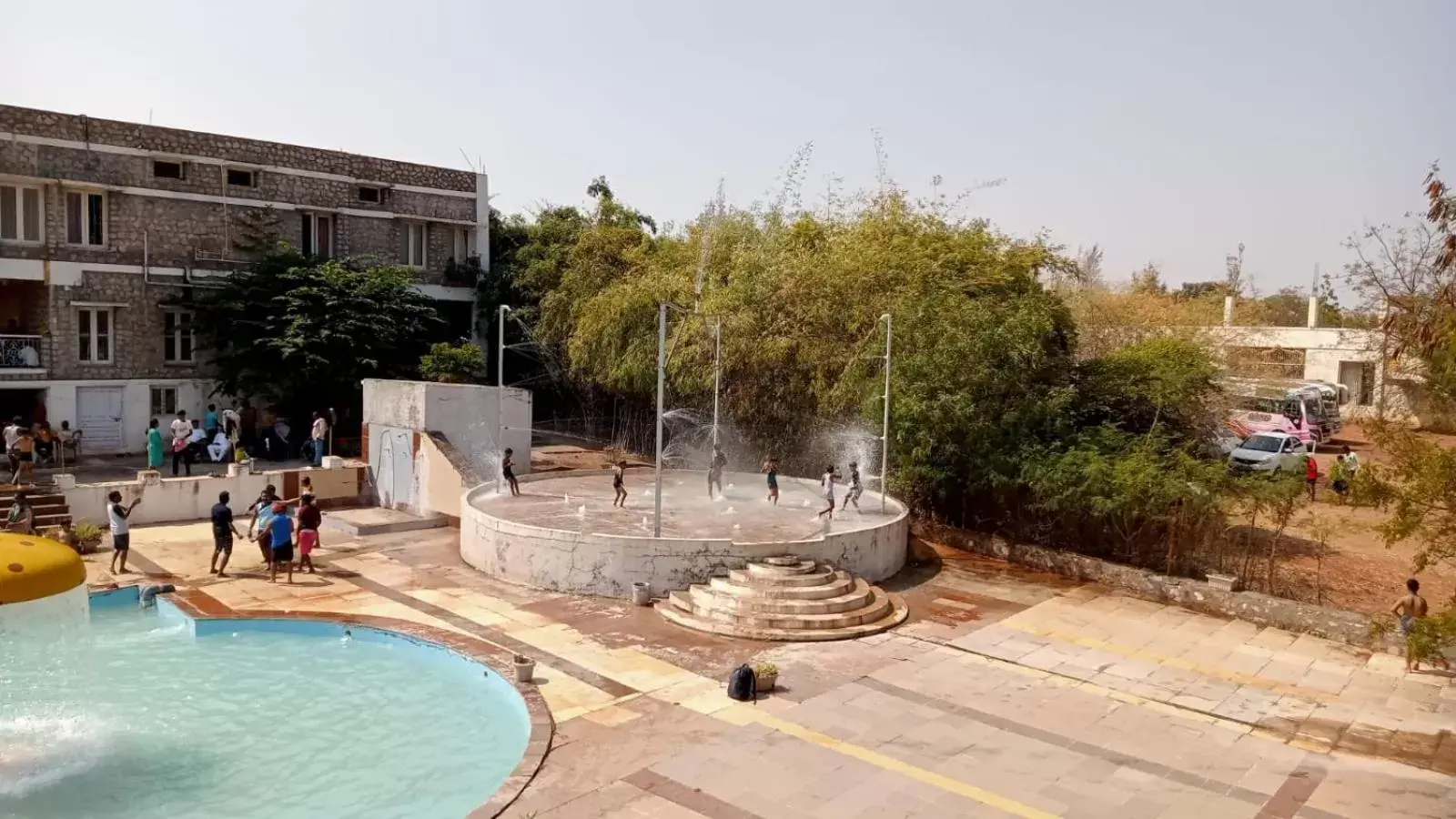 Aqua park, Swimming Pool in Kanthi Resorts Badami