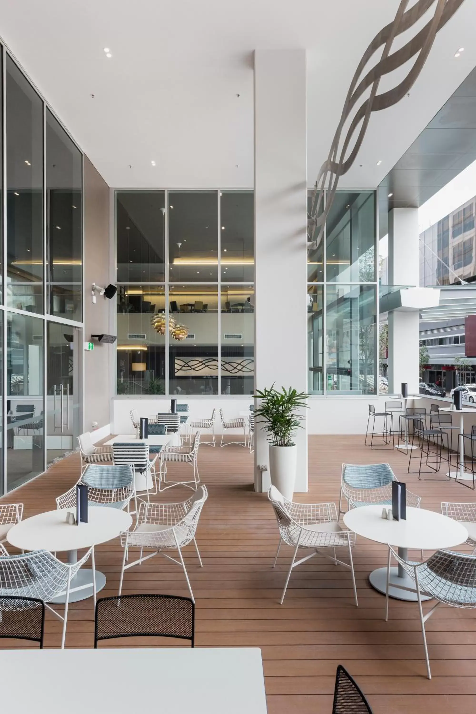 Balcony/Terrace, Restaurant/Places to Eat in PARKROYAL Parramatta