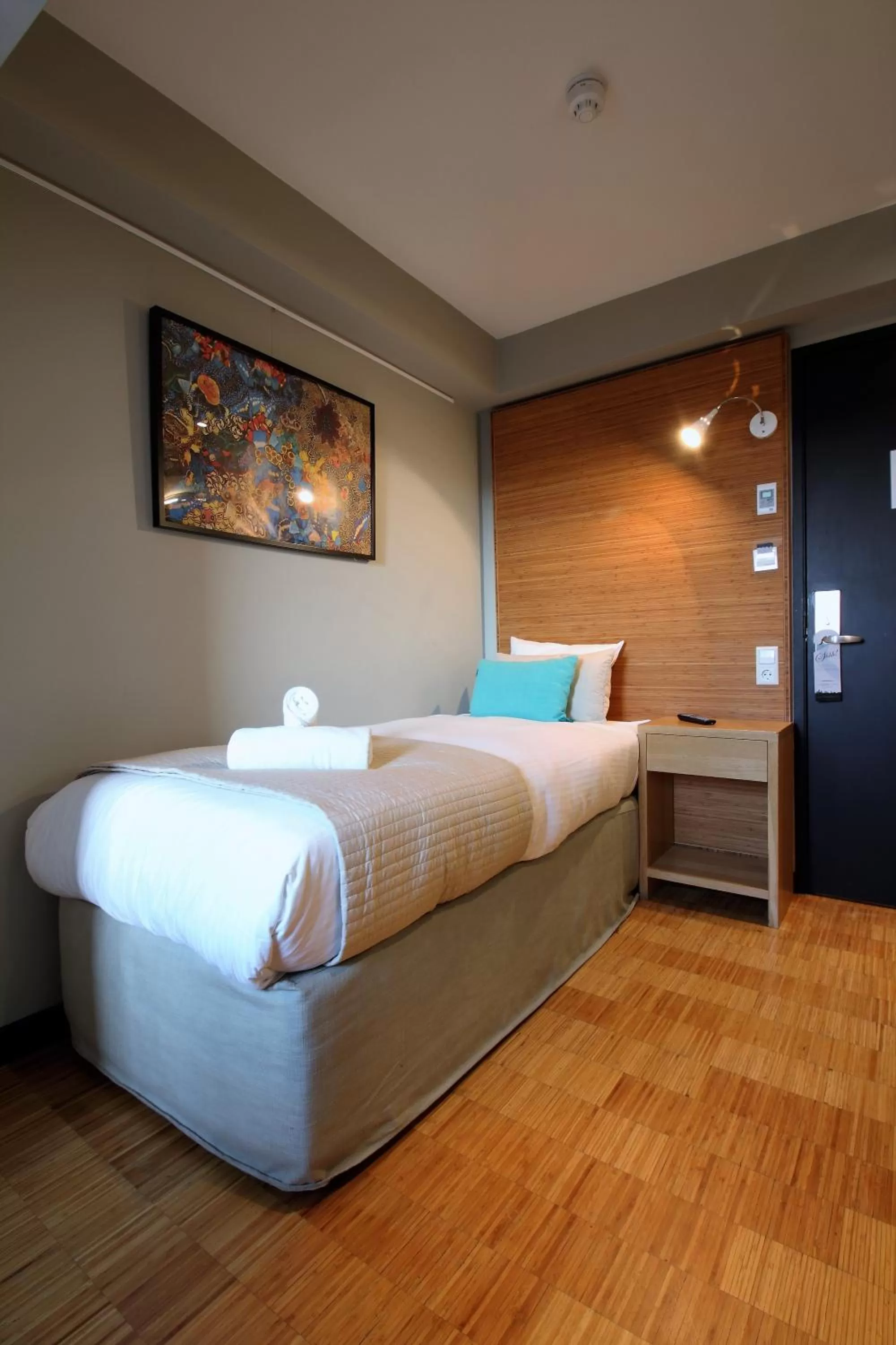 Bed in The Bank Hotel