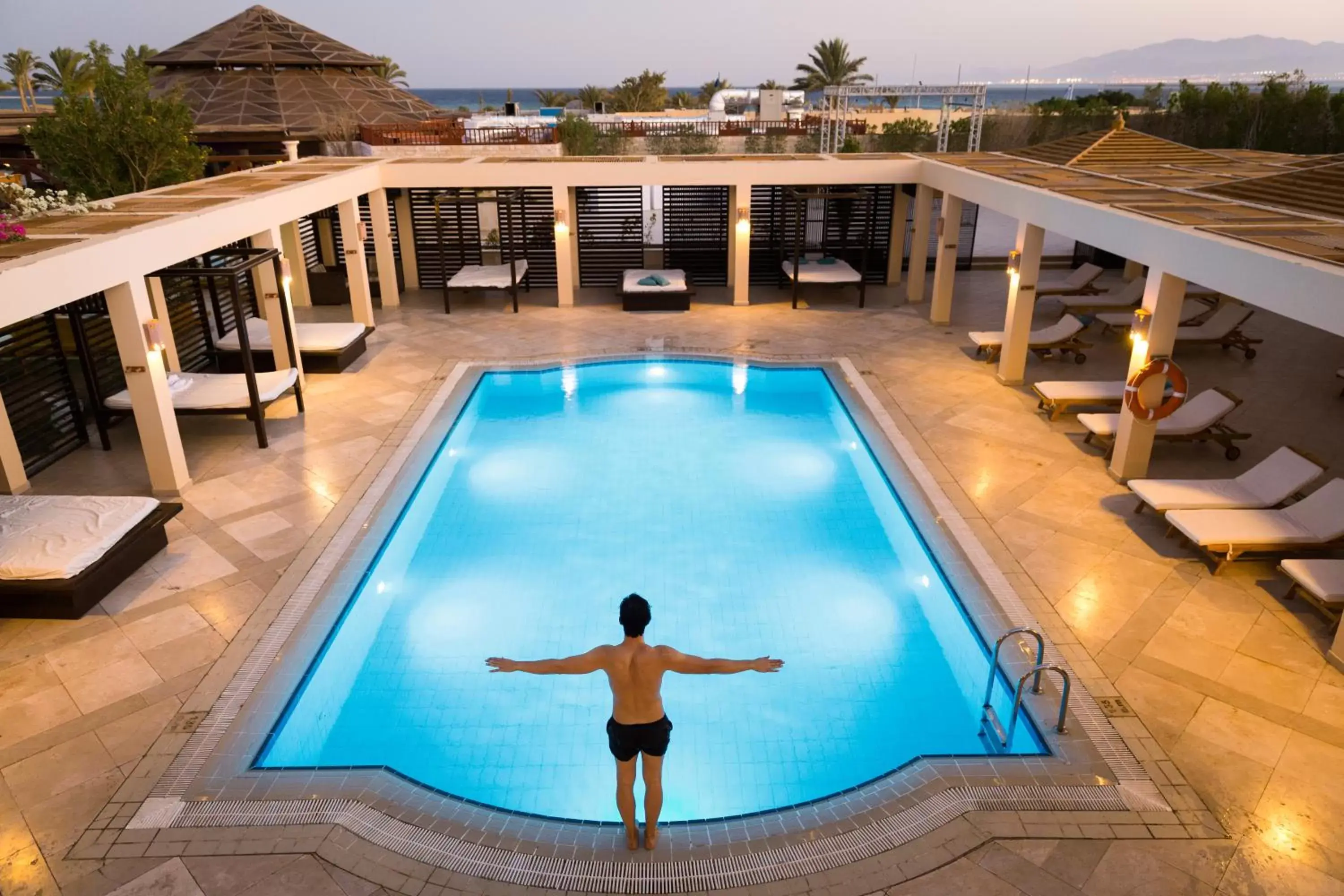 Swimming pool, Pool View in Robinson Soma Bay