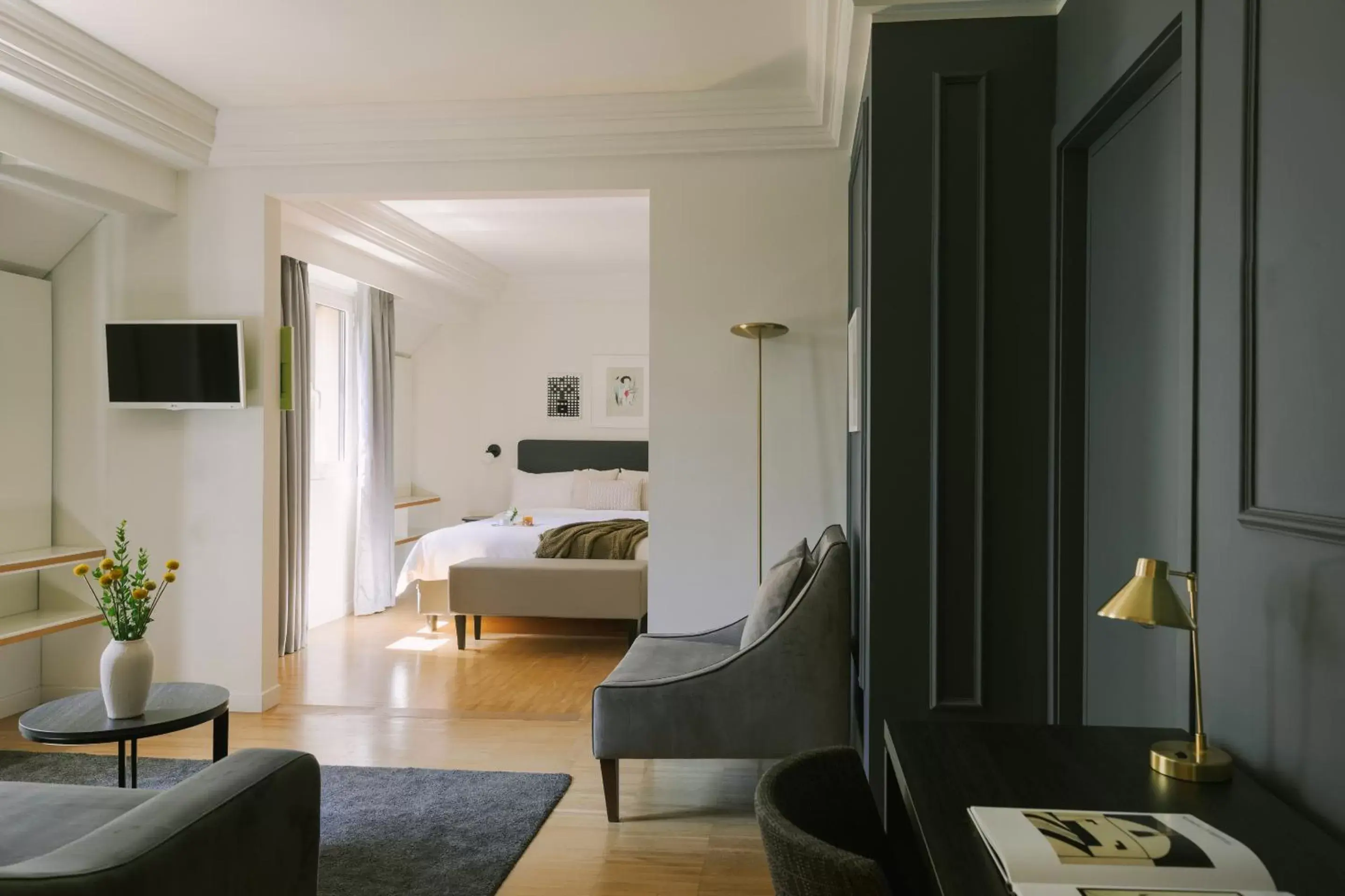 Living room, Bed in Sonder Missori