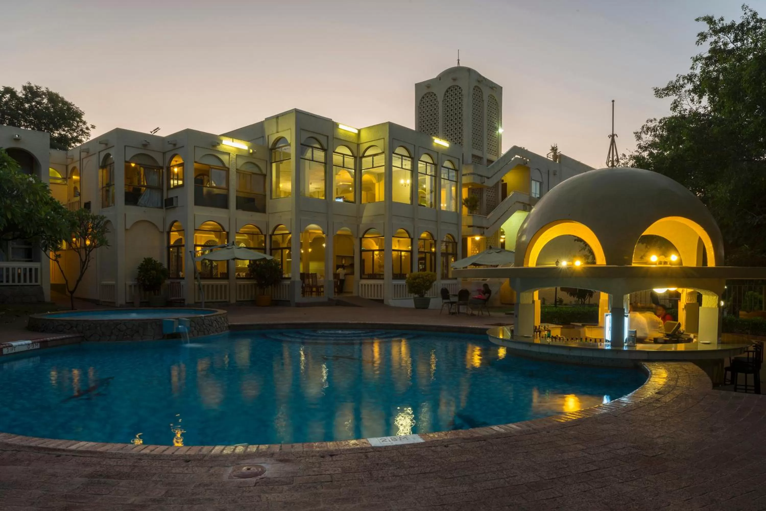 Property building in Victoria Falls Rainbow Hotel