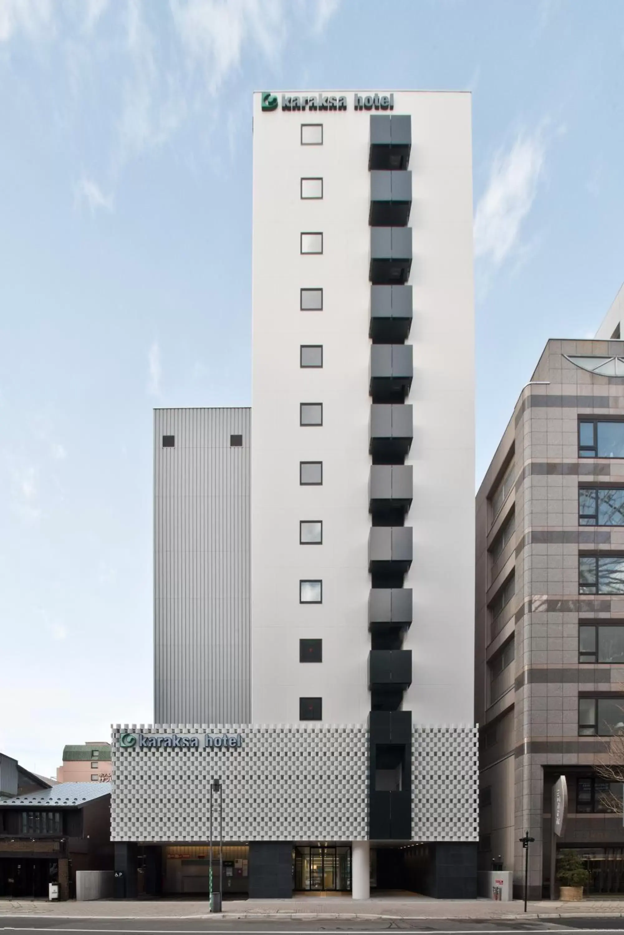 Property Building in karaksa hotel Sapporo