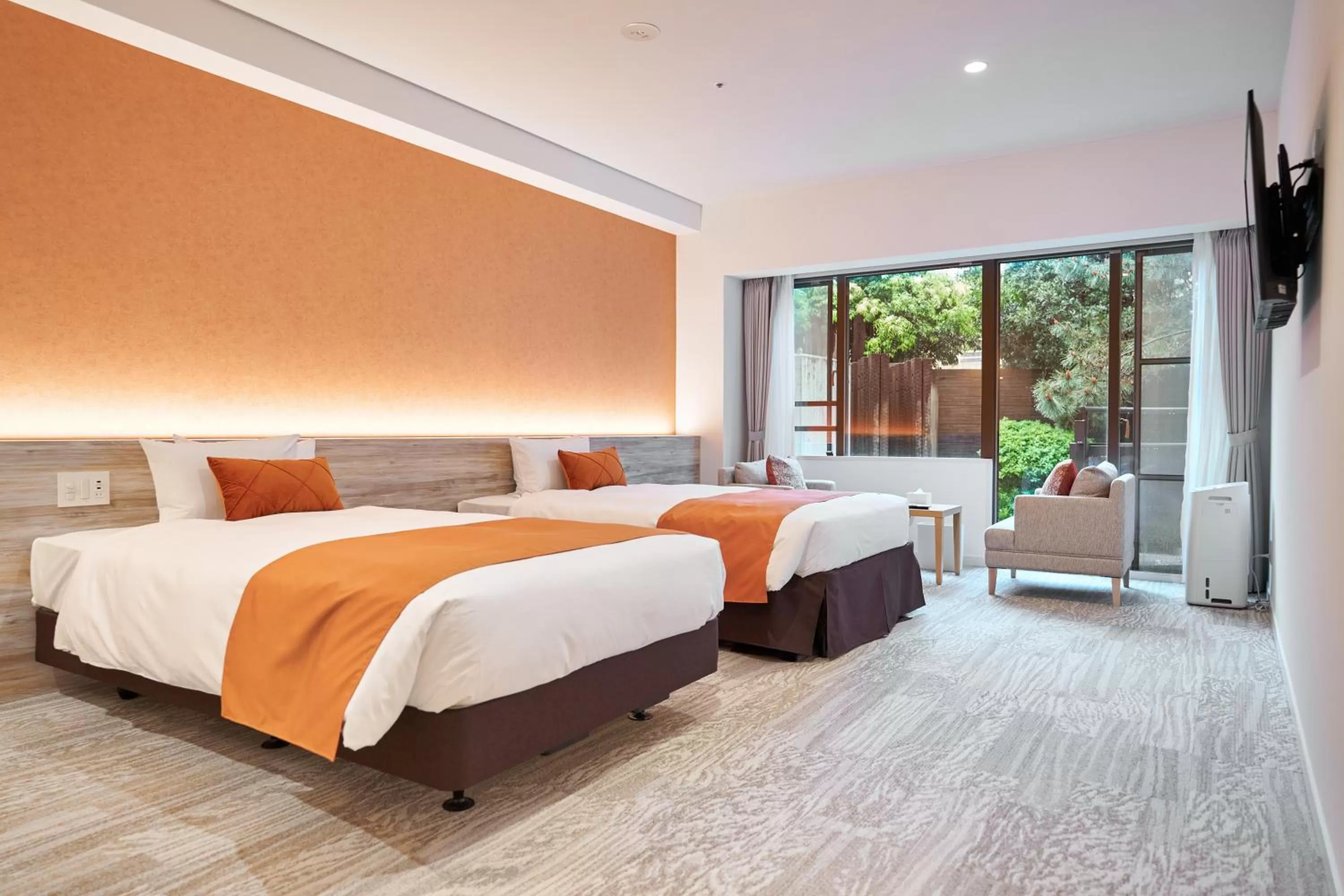 Bed in WeBase KAMAKURA