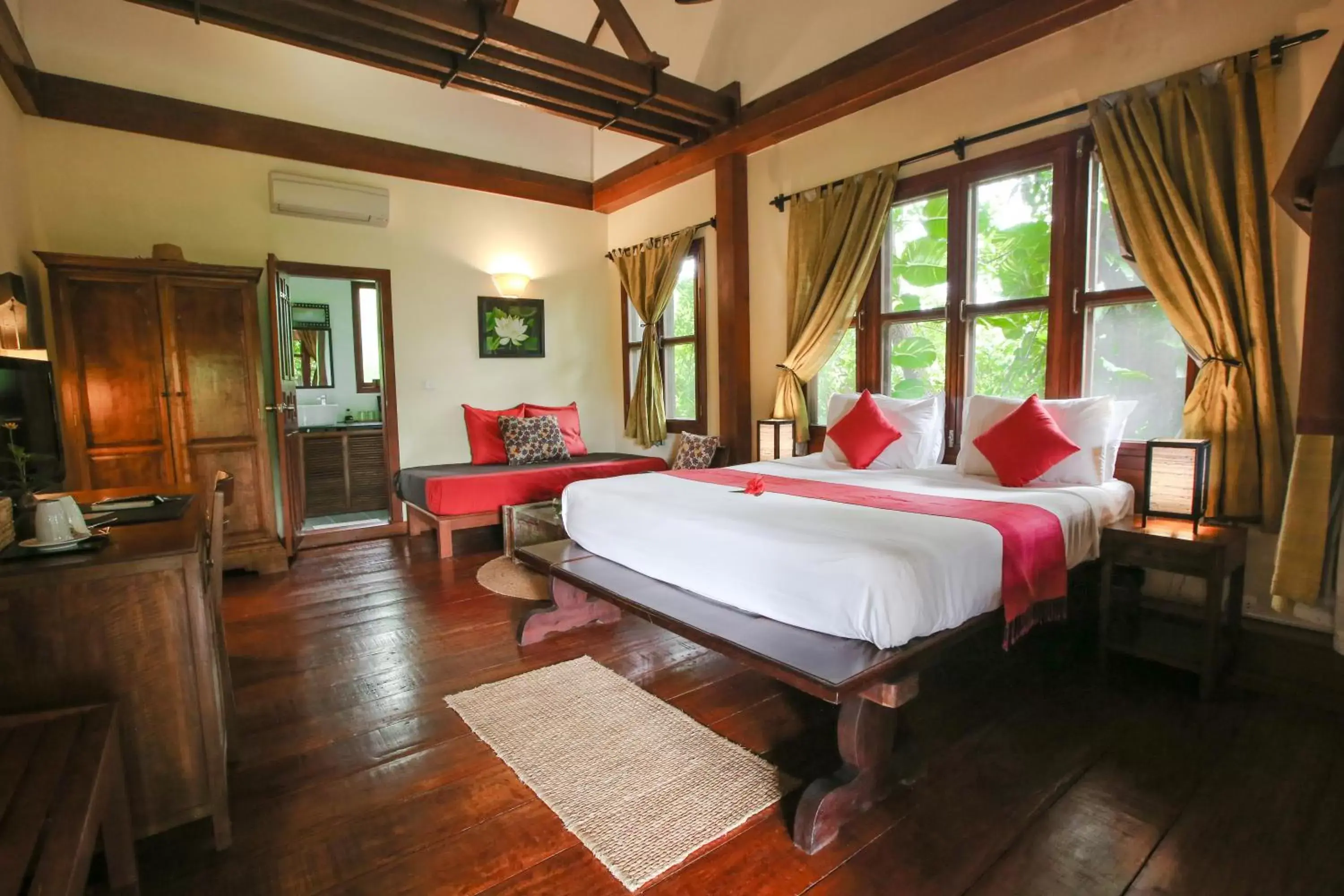 Bedroom in Maisons Wat Kor