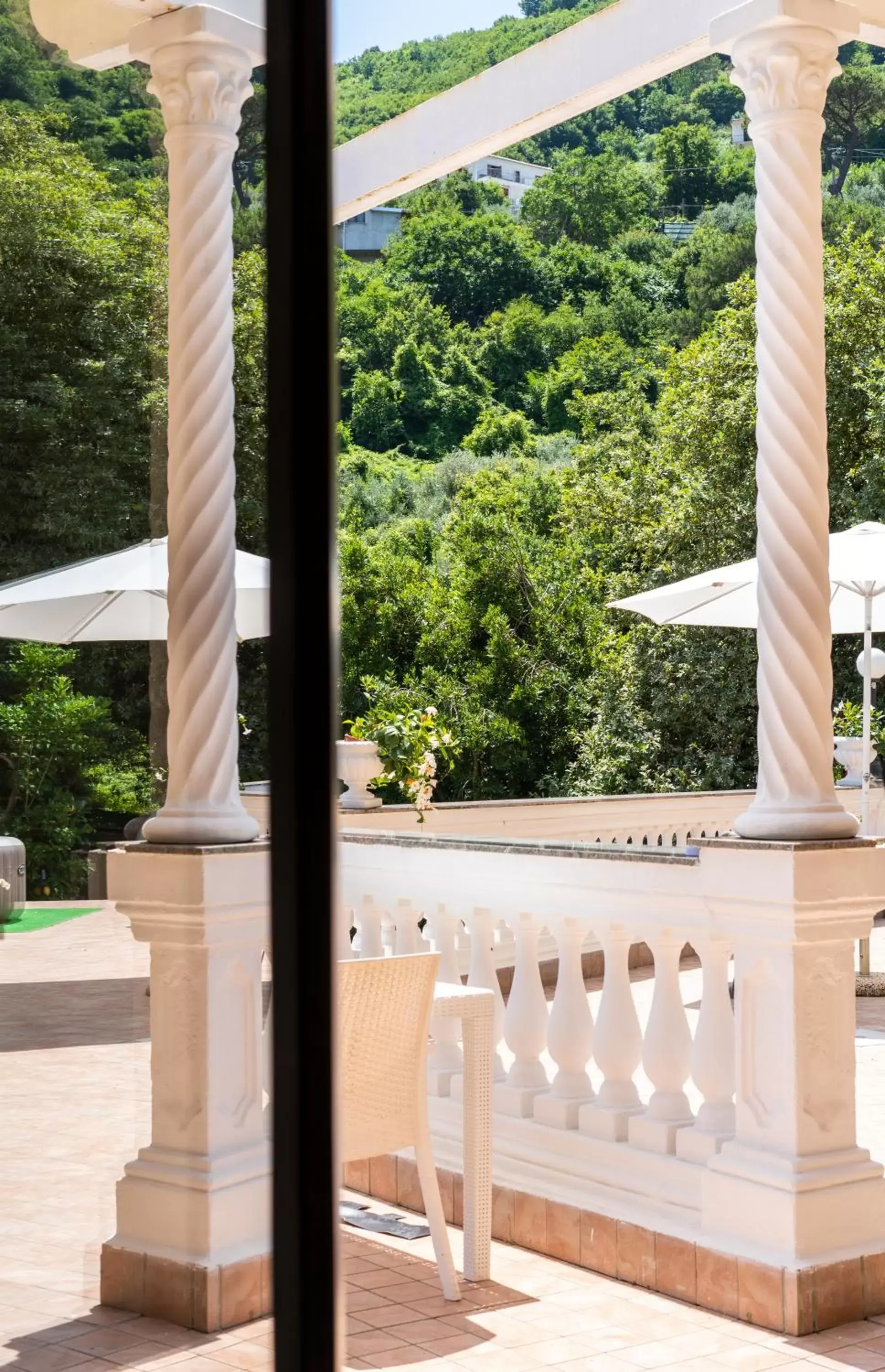 Balcony/Terrace in Villa Costanza sorrento B&b