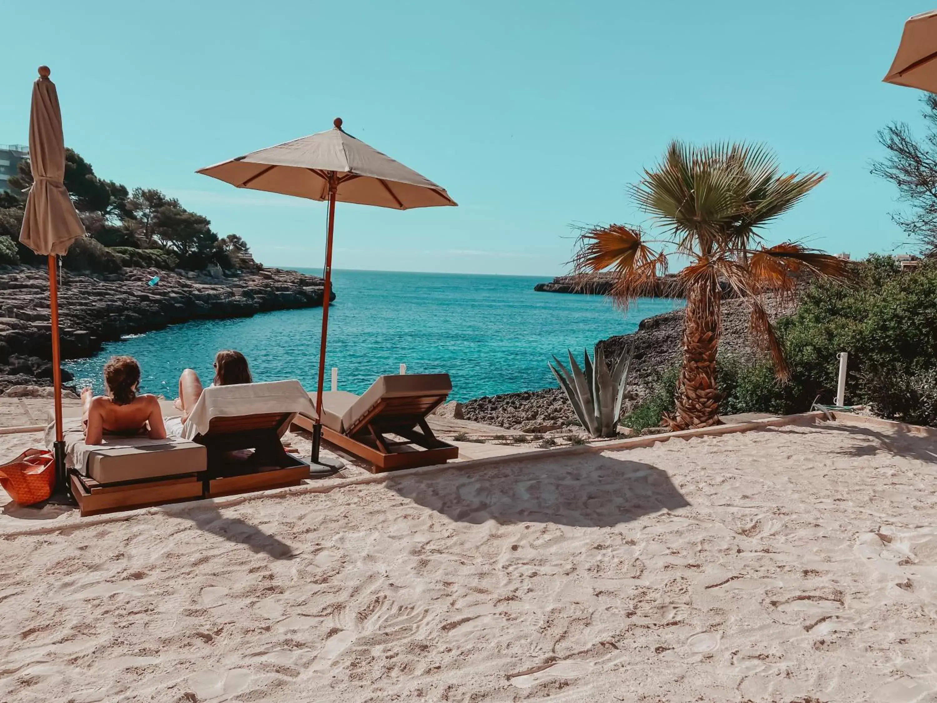 Sea view, Beach in Portomar Apartments