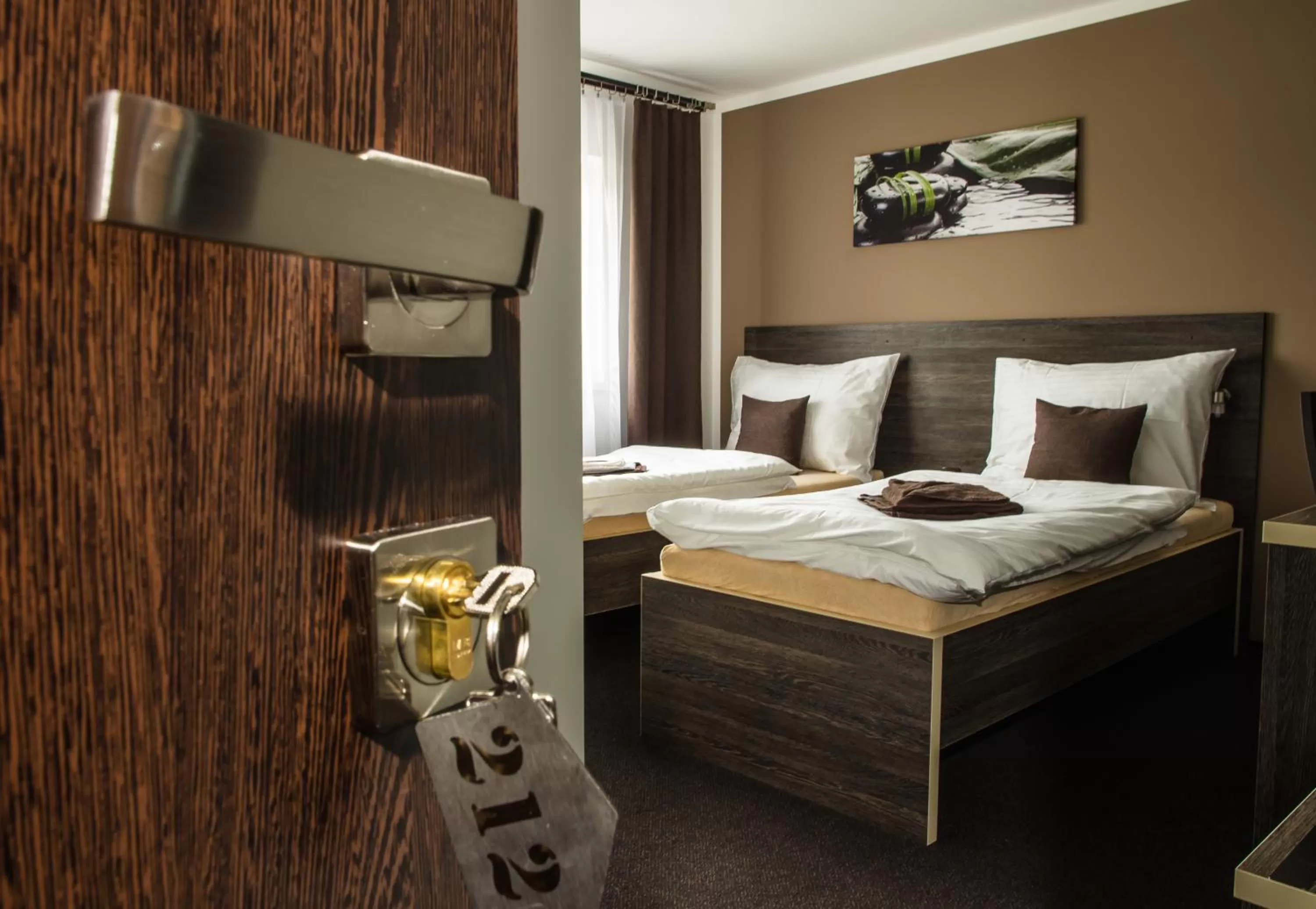 Bedroom, Bed in Třebovický mlýn