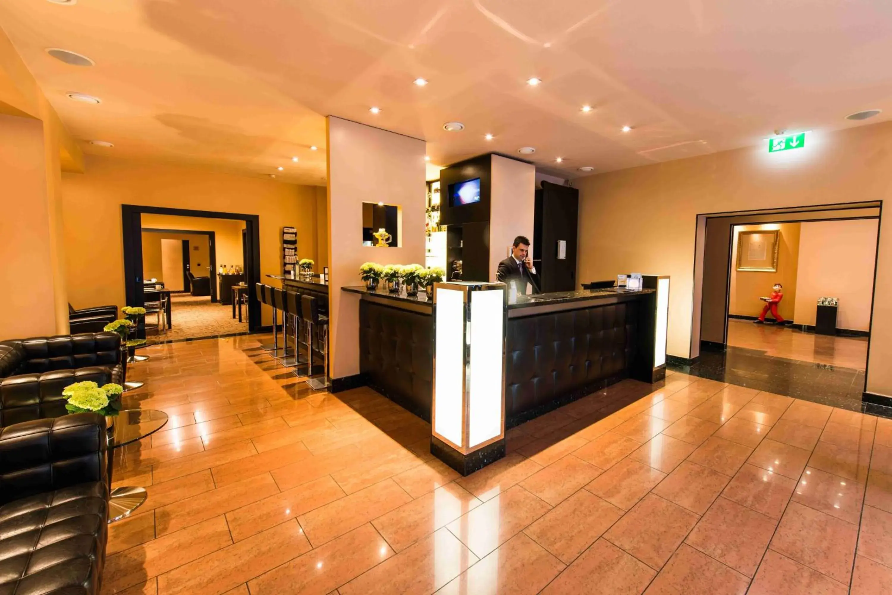 Lobby or reception in Hotel Concorde Lobby or reception in Hotel Concorde